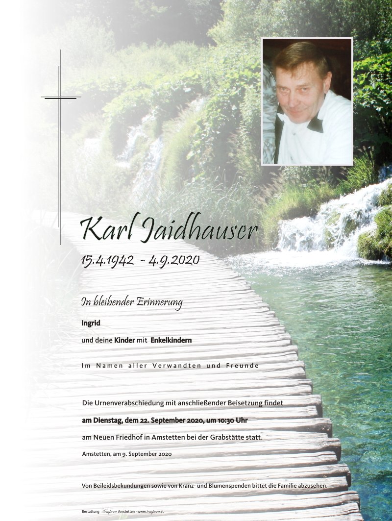 Parte Karl Jaidhauser