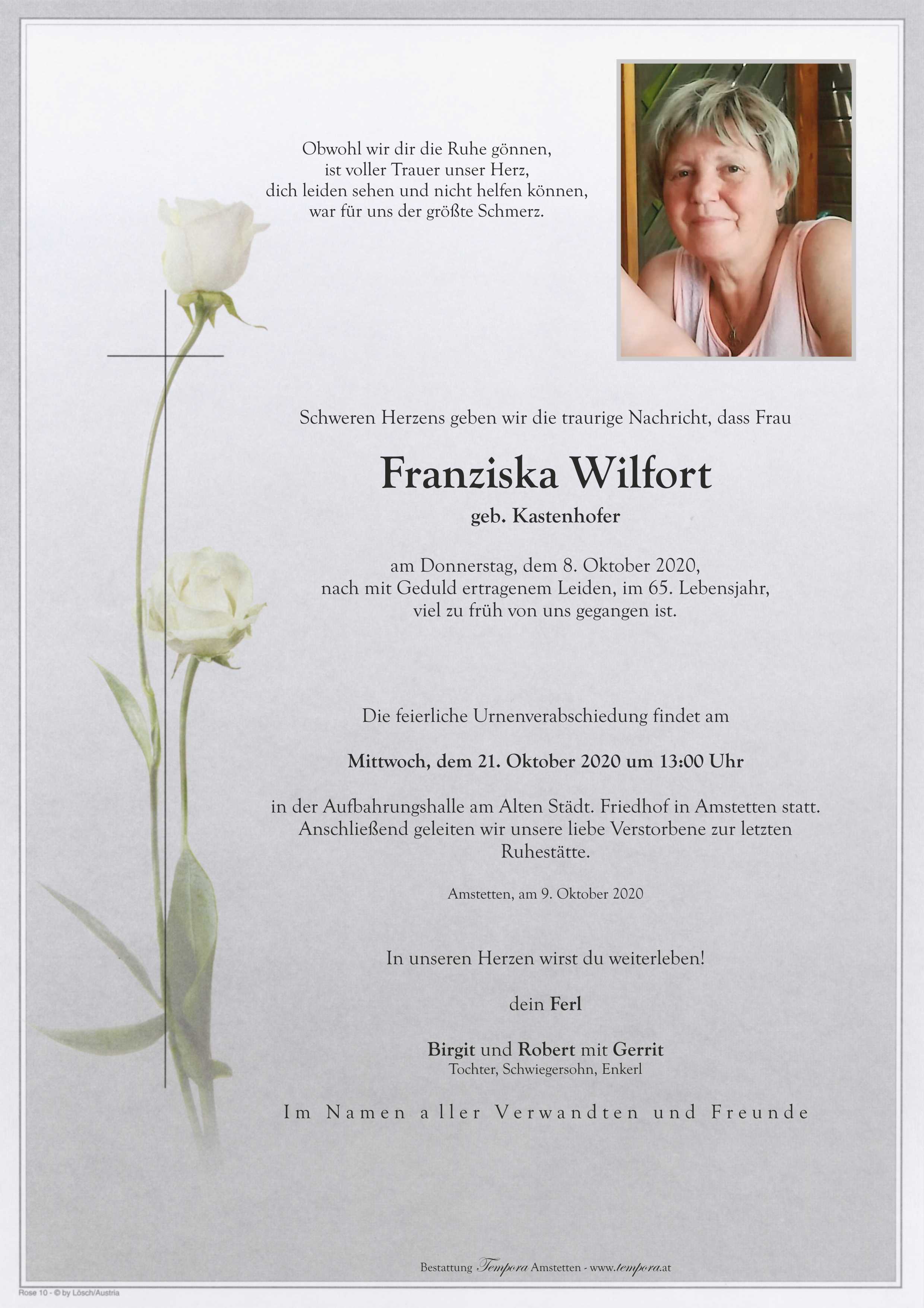 Parte Franziska Wilfort
