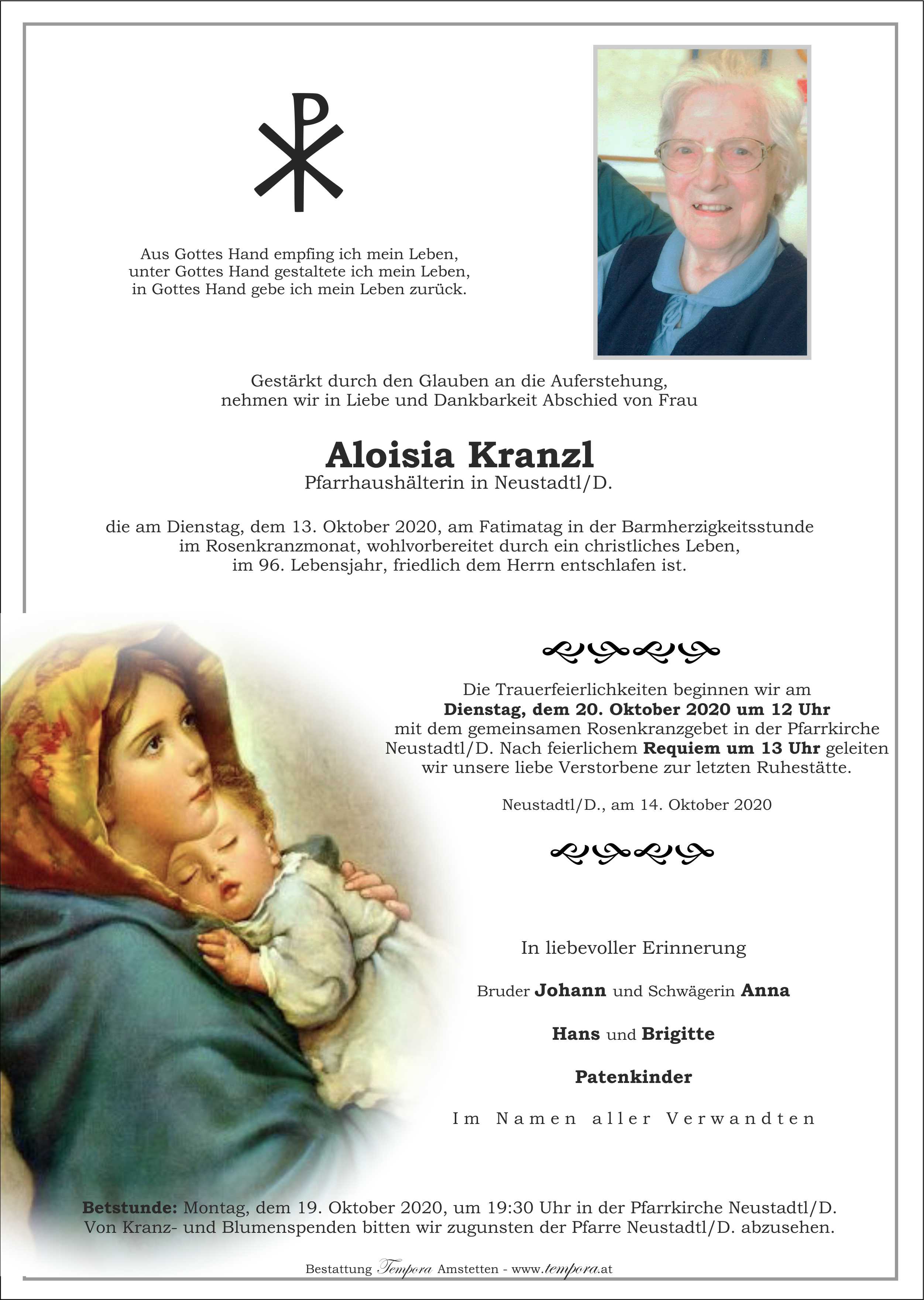 Parte Aloisia Kranzl