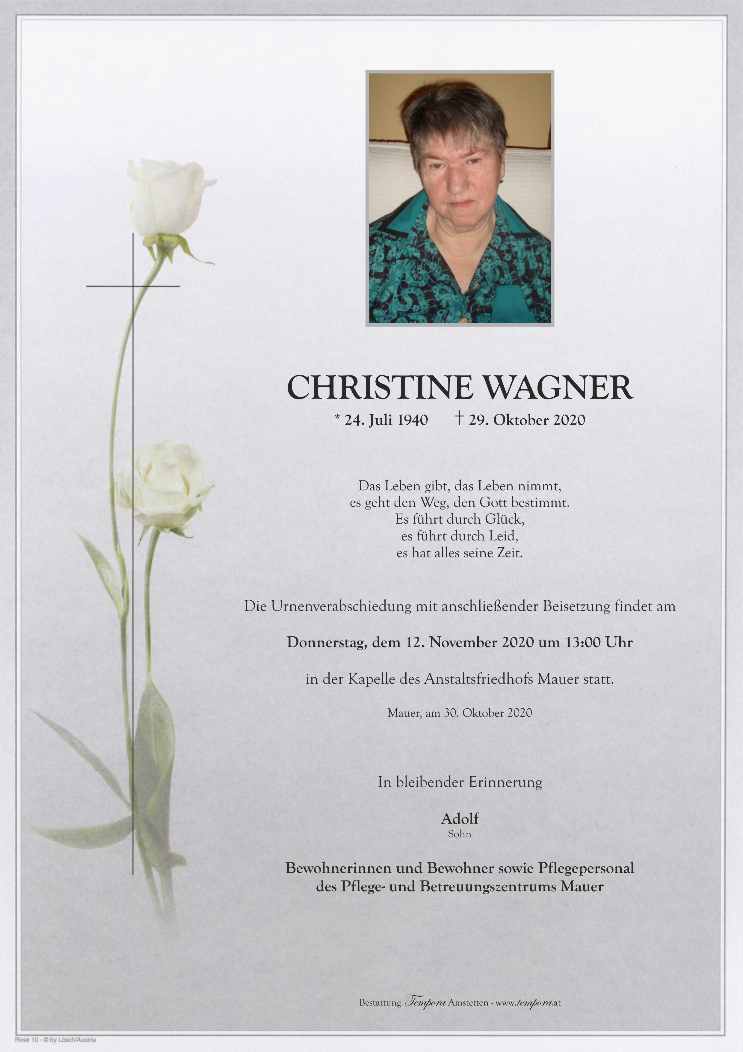 Parte Christine Wagner