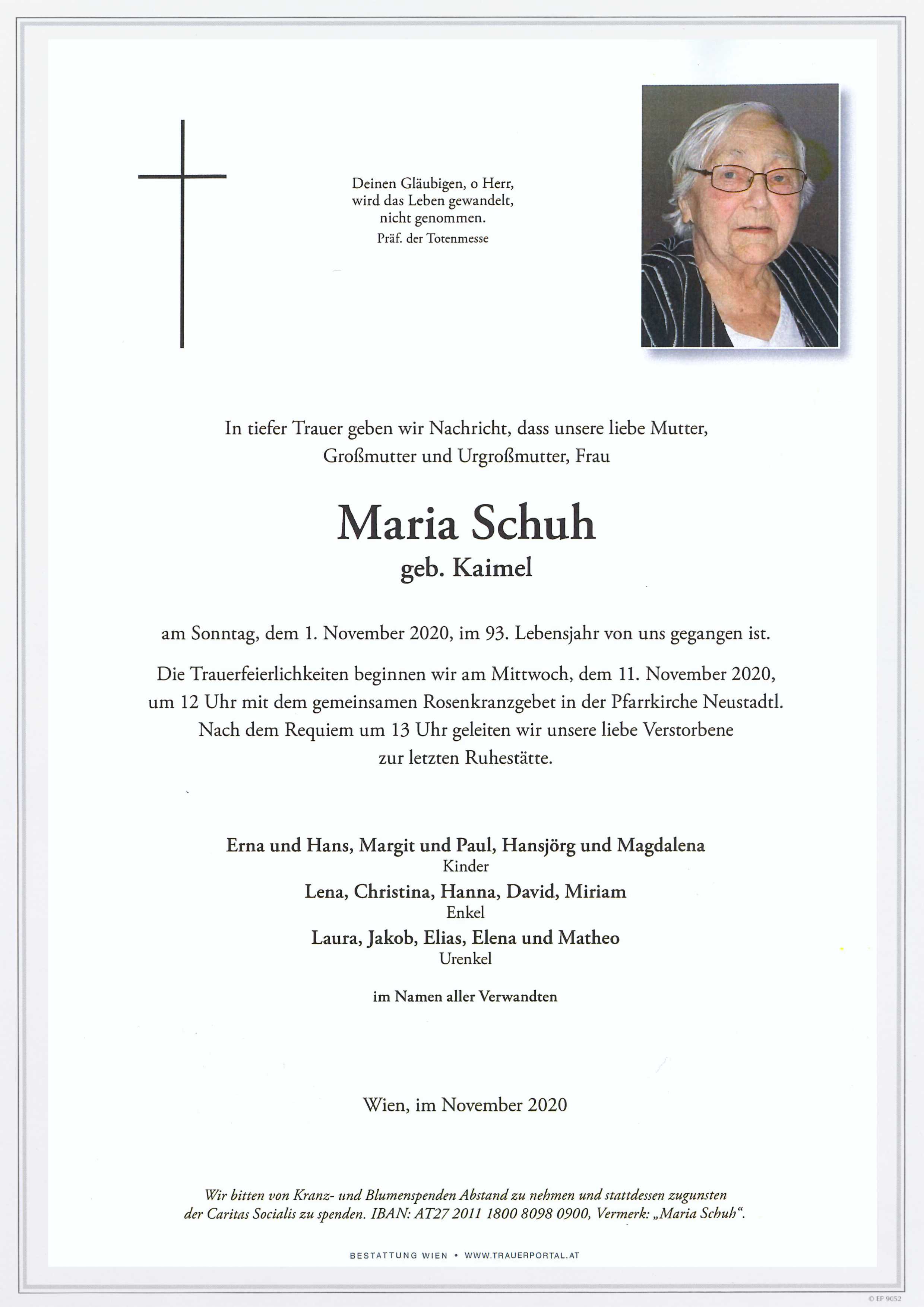 Parte Maria Schuh