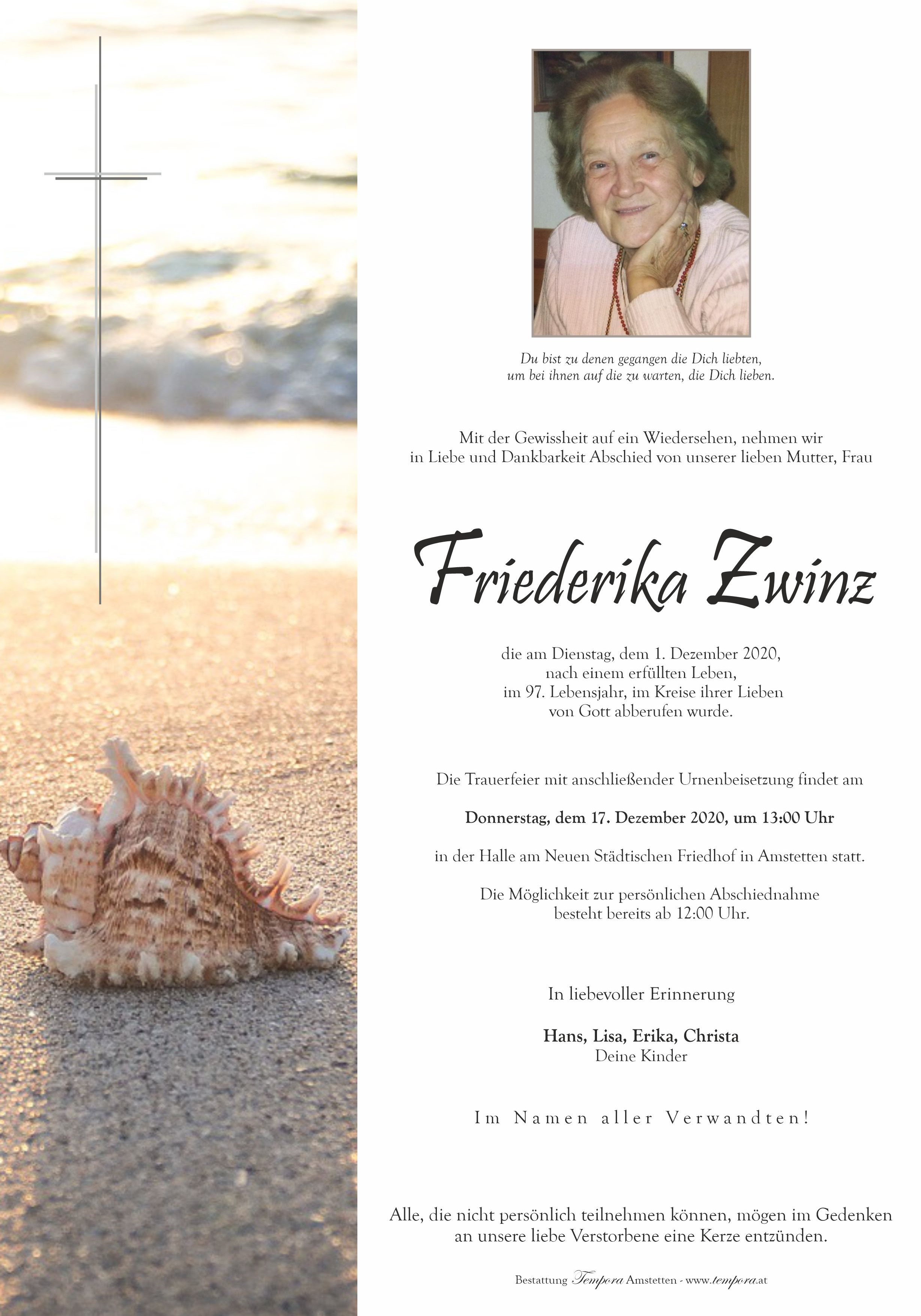 Parte Friederika Zwinz