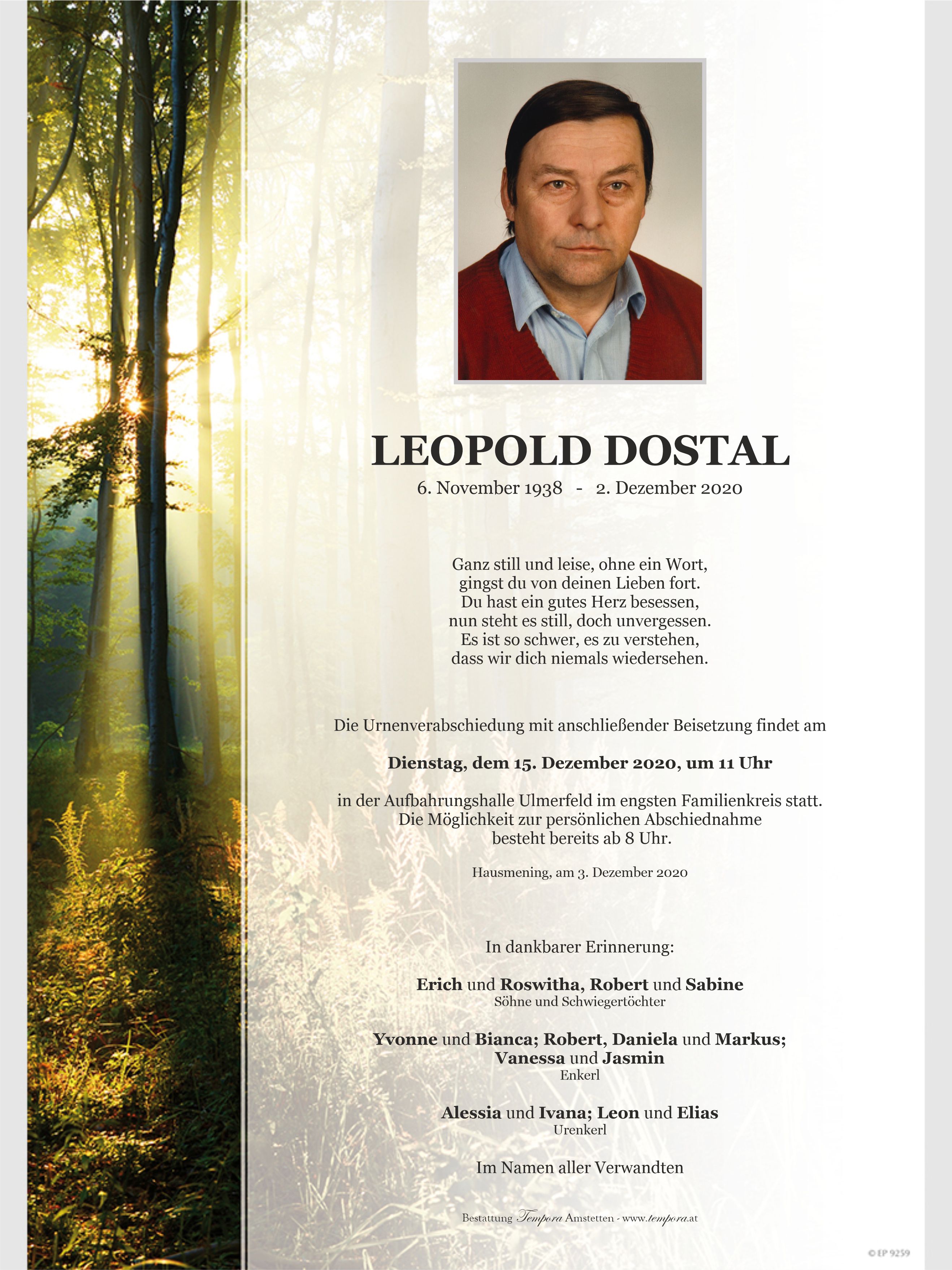Parte Leopold Dostal