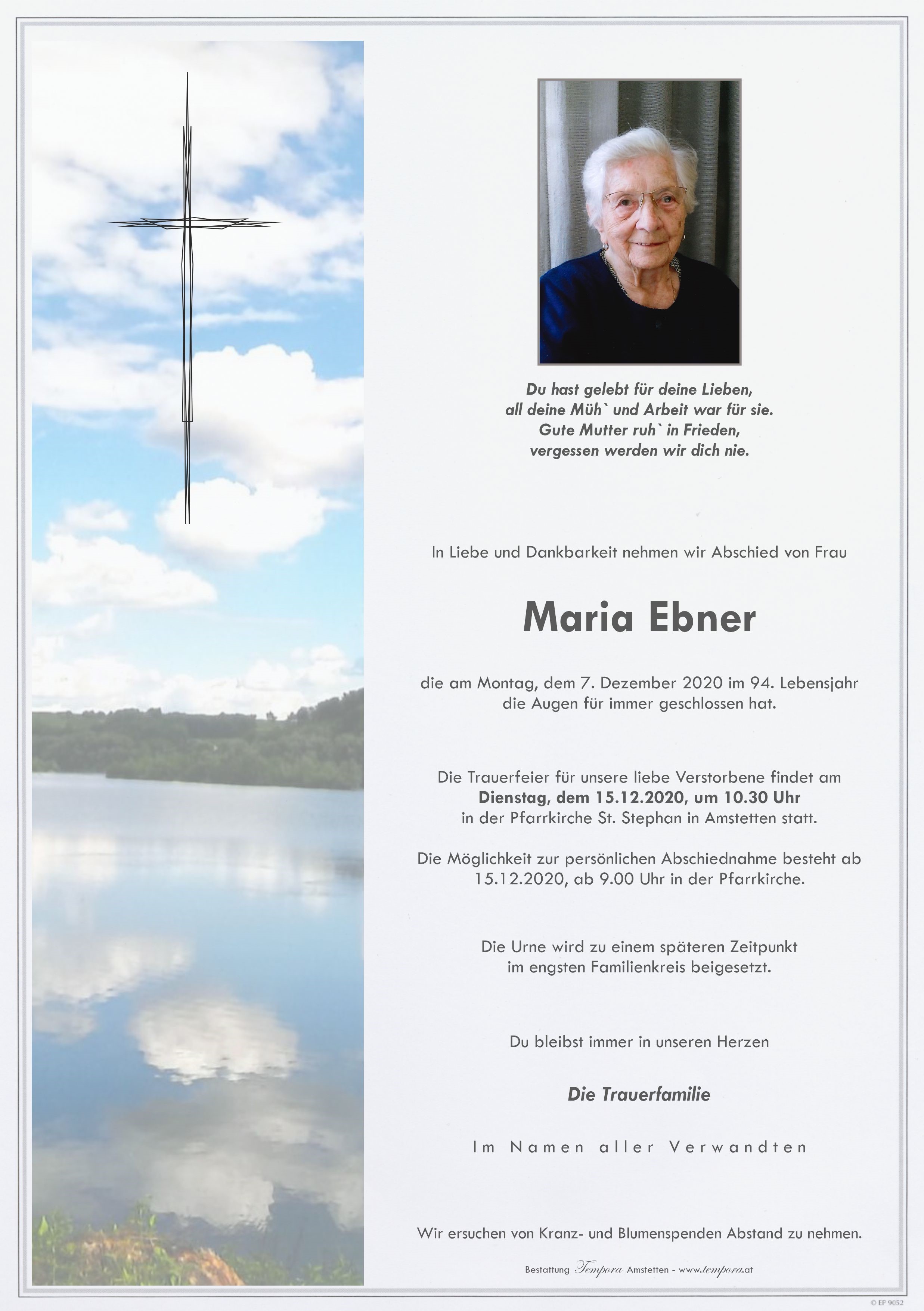 Parte Maria Ebner