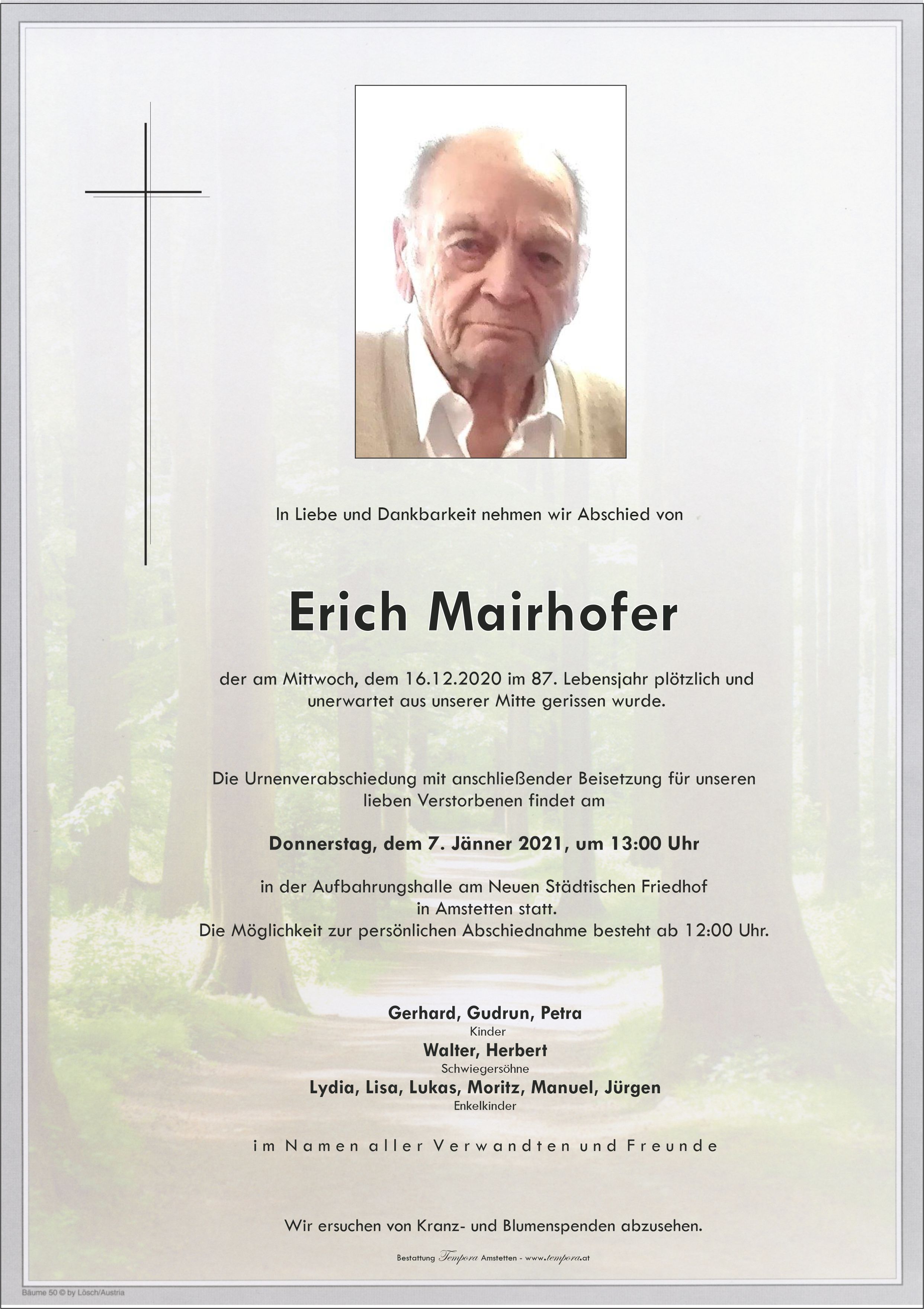 Parte Erich Mairhofer