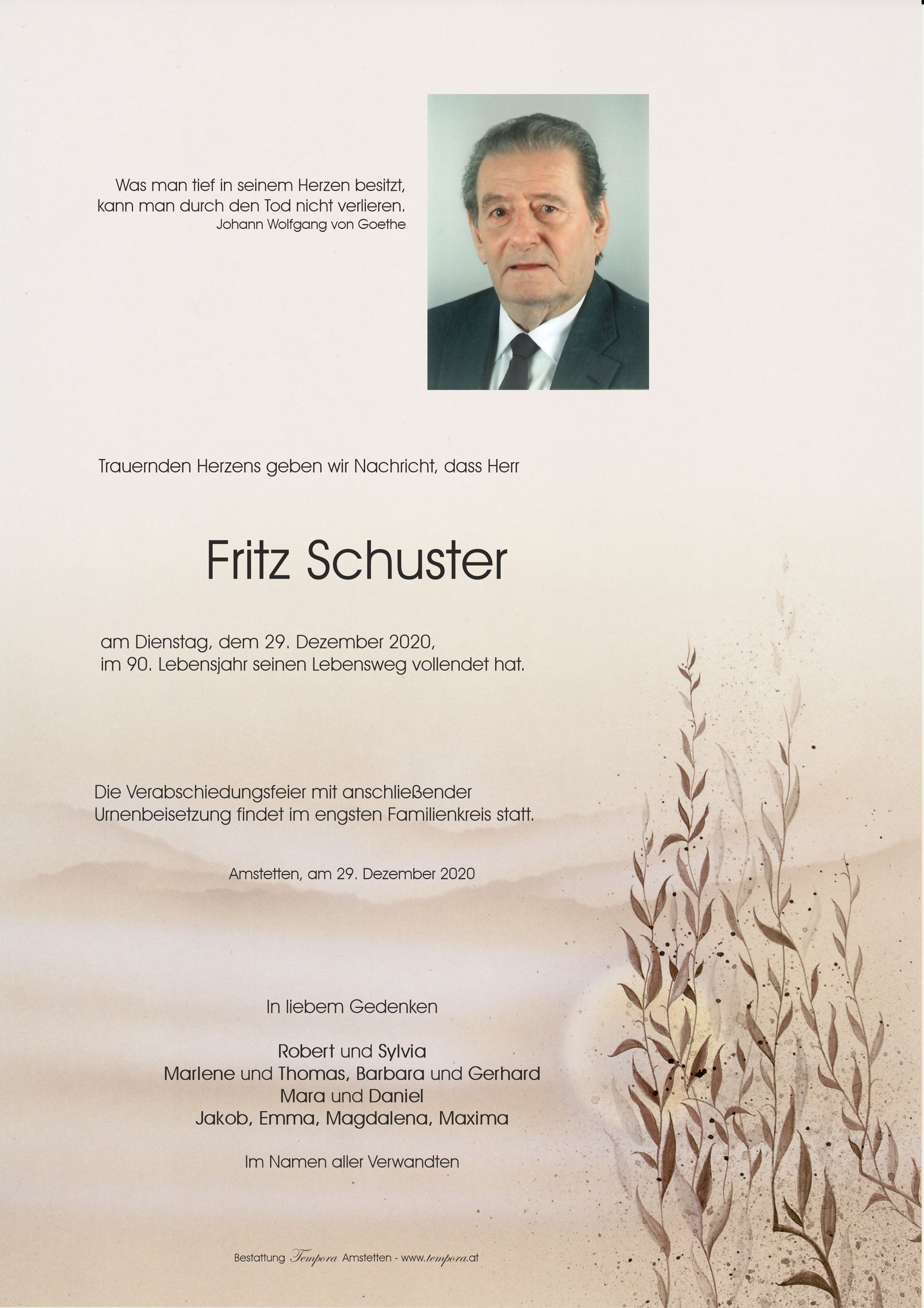 Parte Fritz Schuster