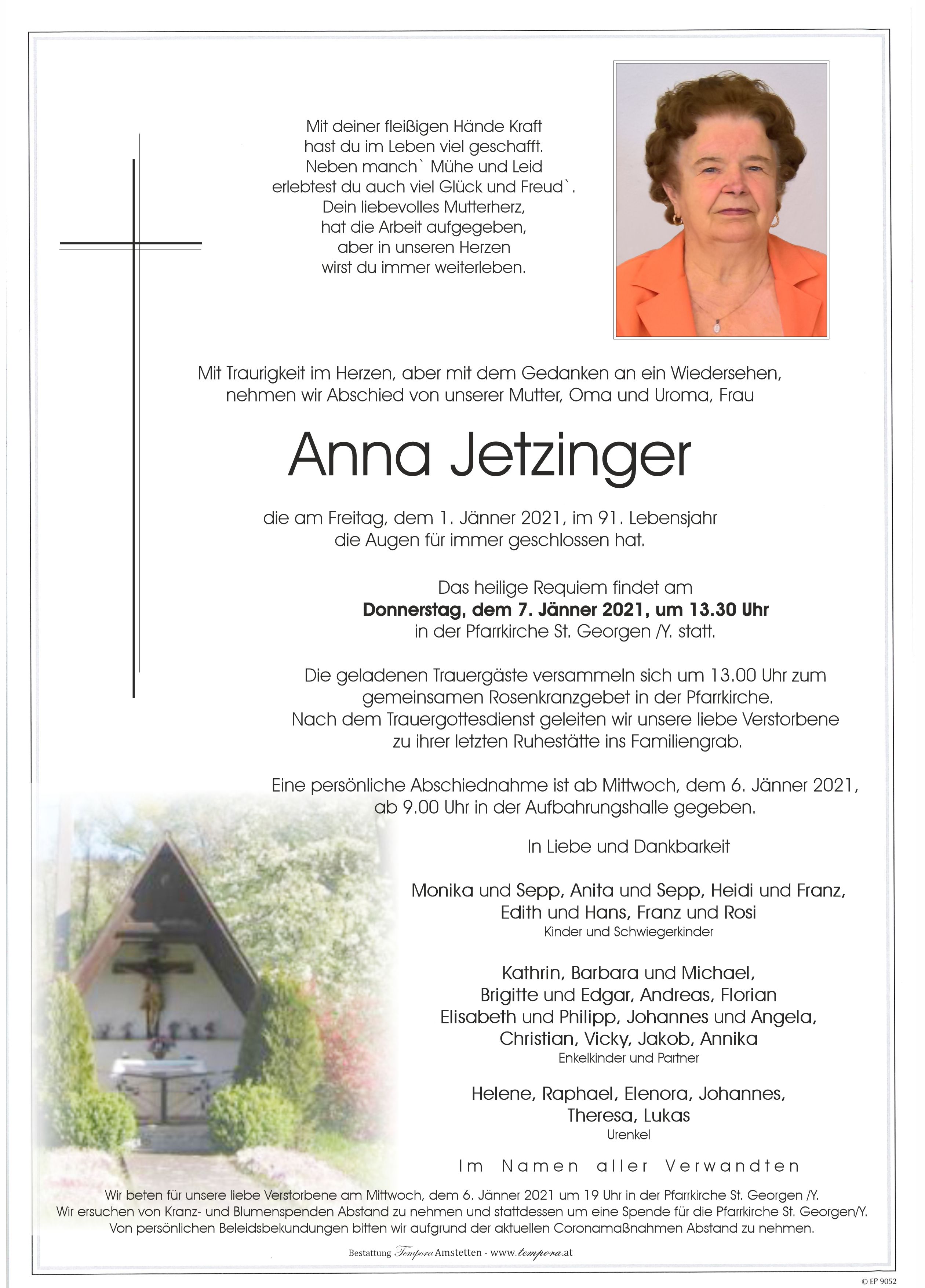 Parte Anna Jetzinger