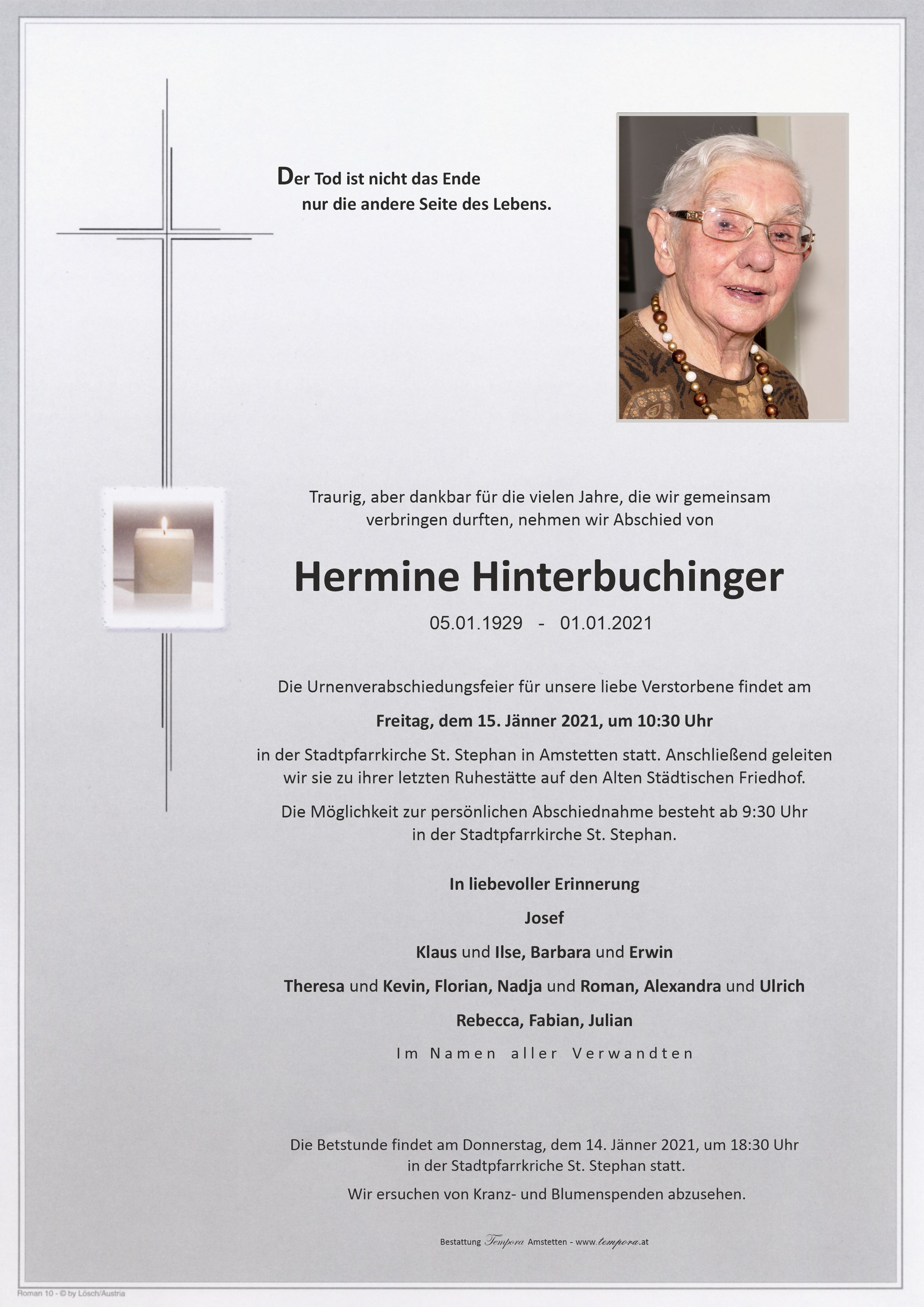 Parte Hermine Hinterbuchinger