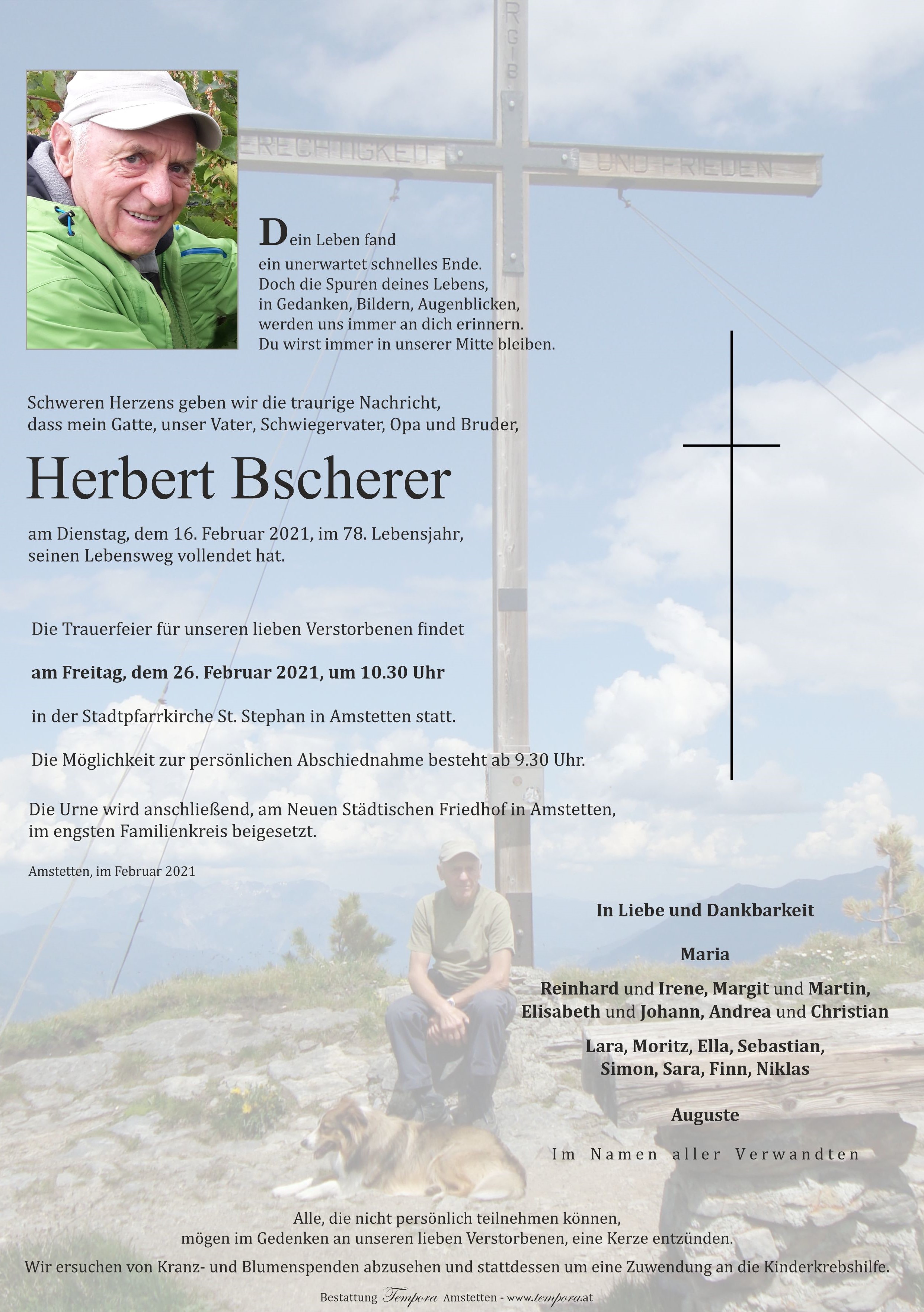 Parte Herbert Bscherer