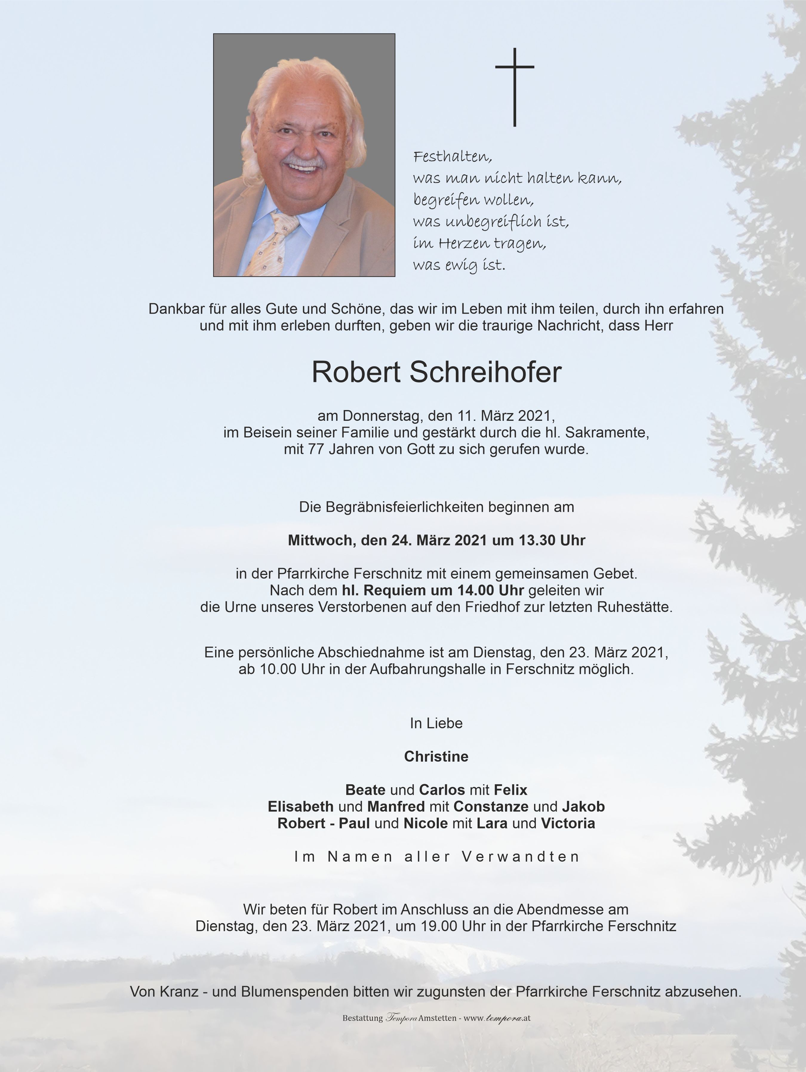 Parte Robert Schreihofer