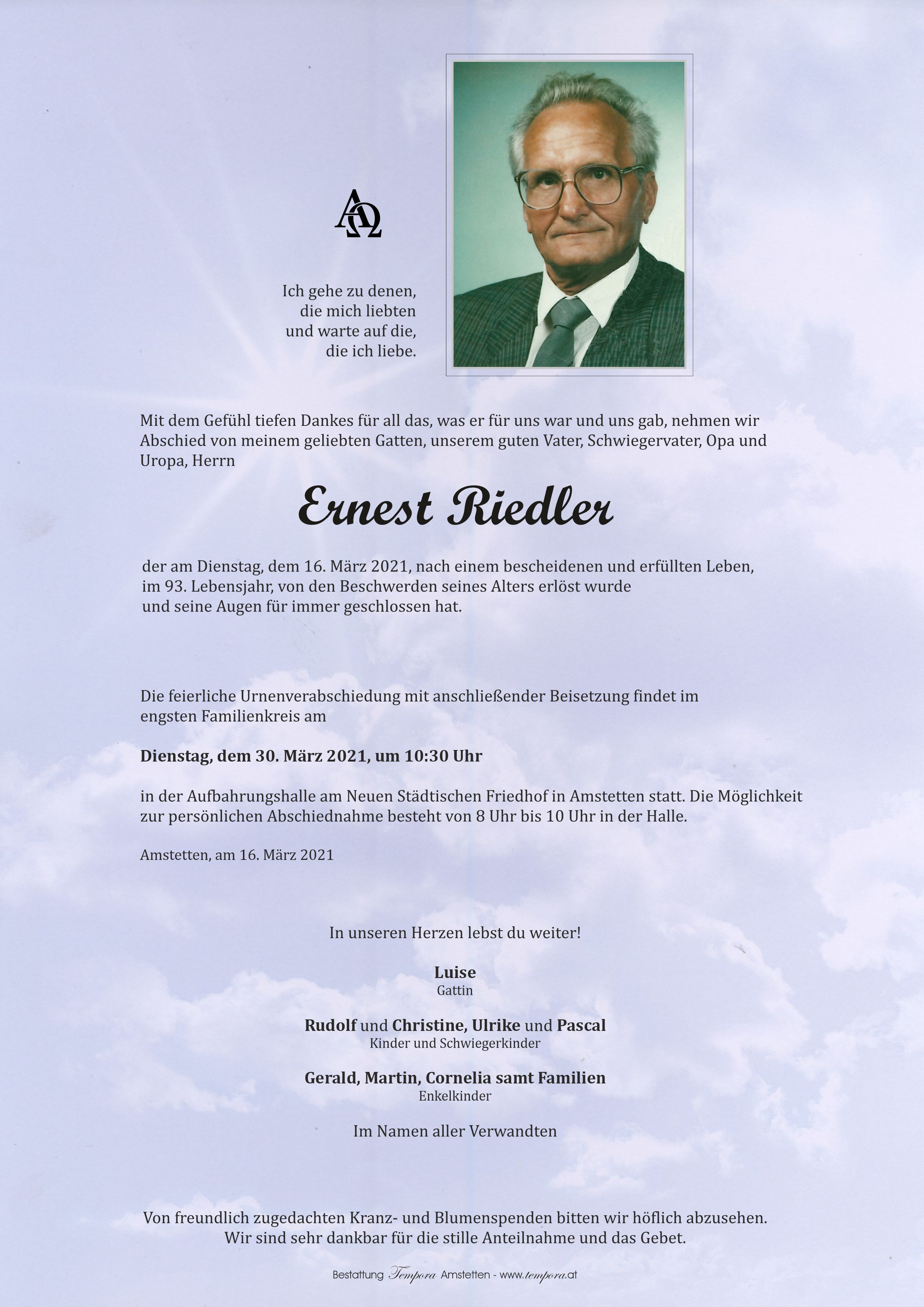 Parte Ernest Riedler