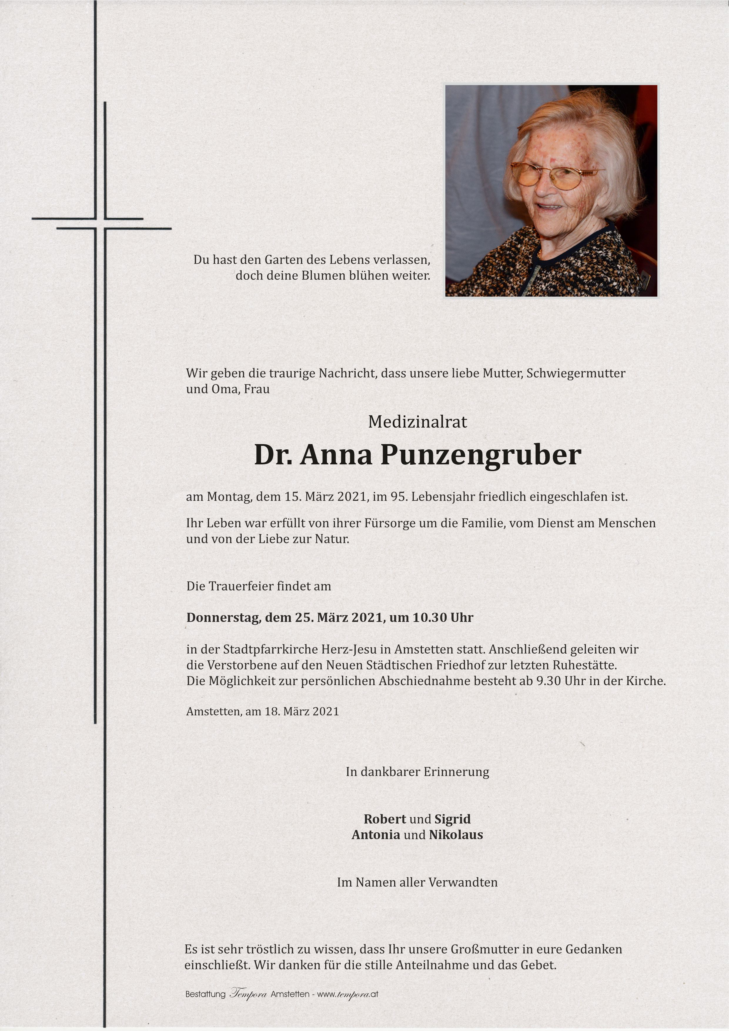 Parte Dr. Anna Punzengruber