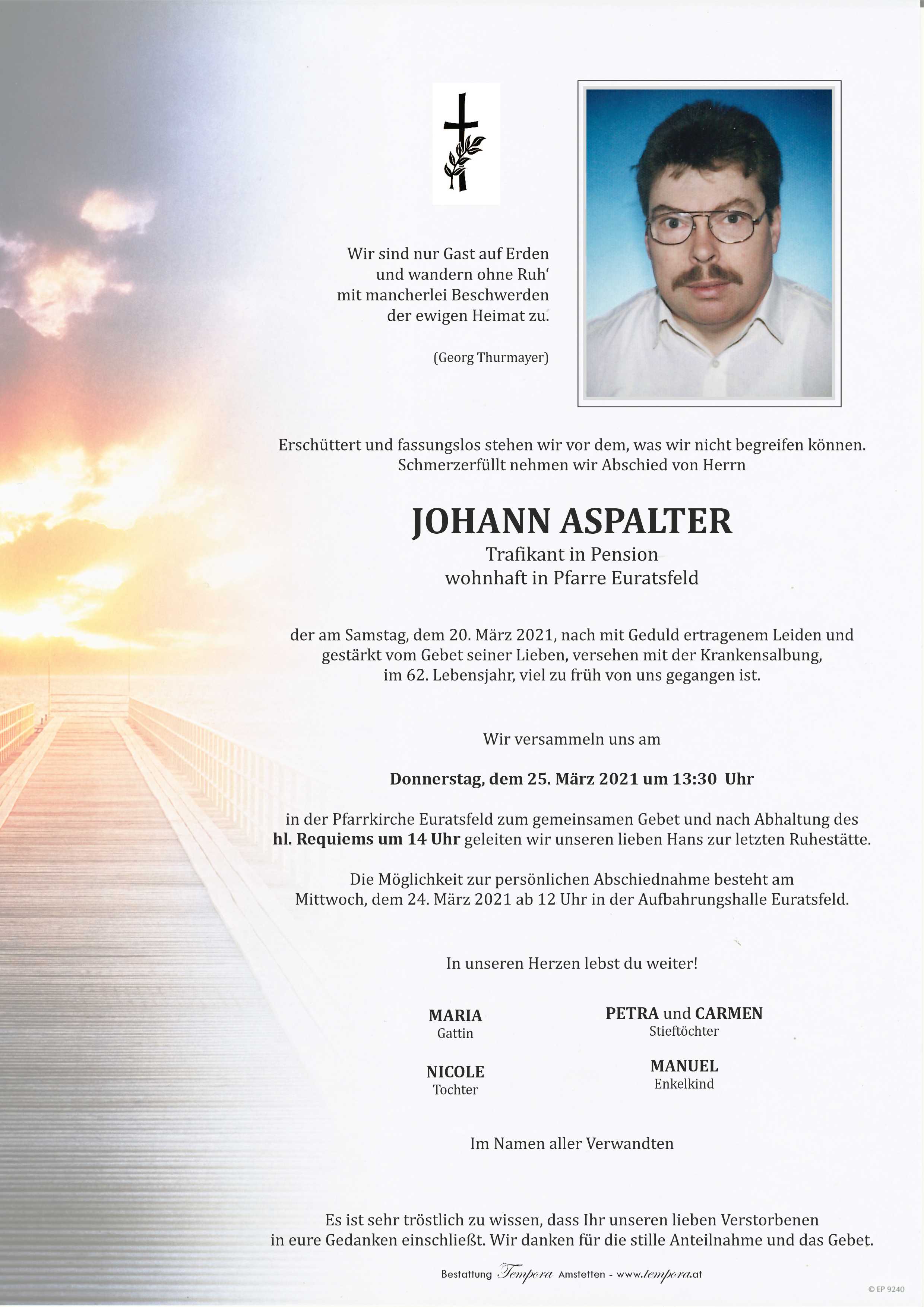 Parte Johann Aspalter