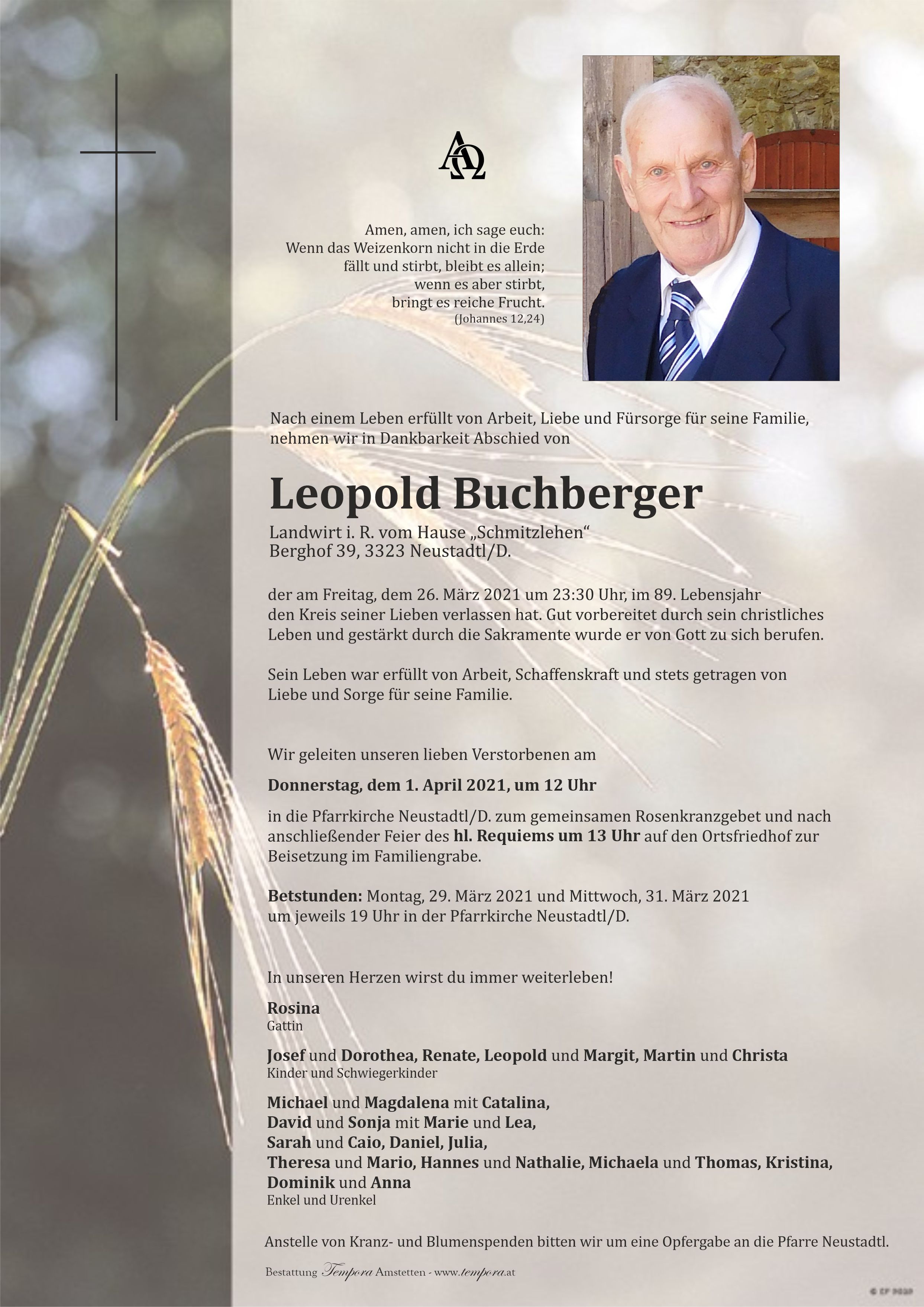 Parte Leopold Buchberger