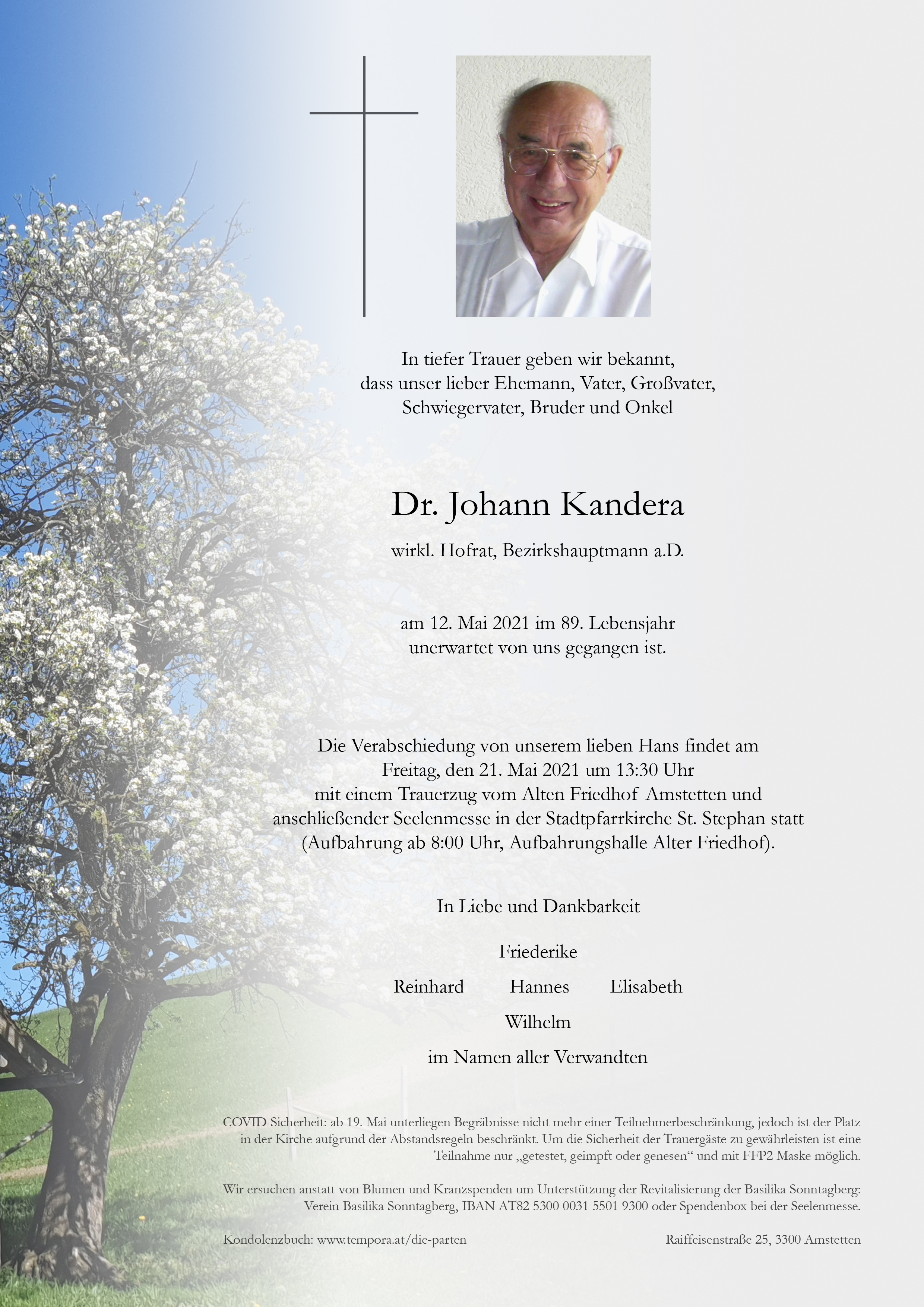 Parte Dr. Johann Kandera