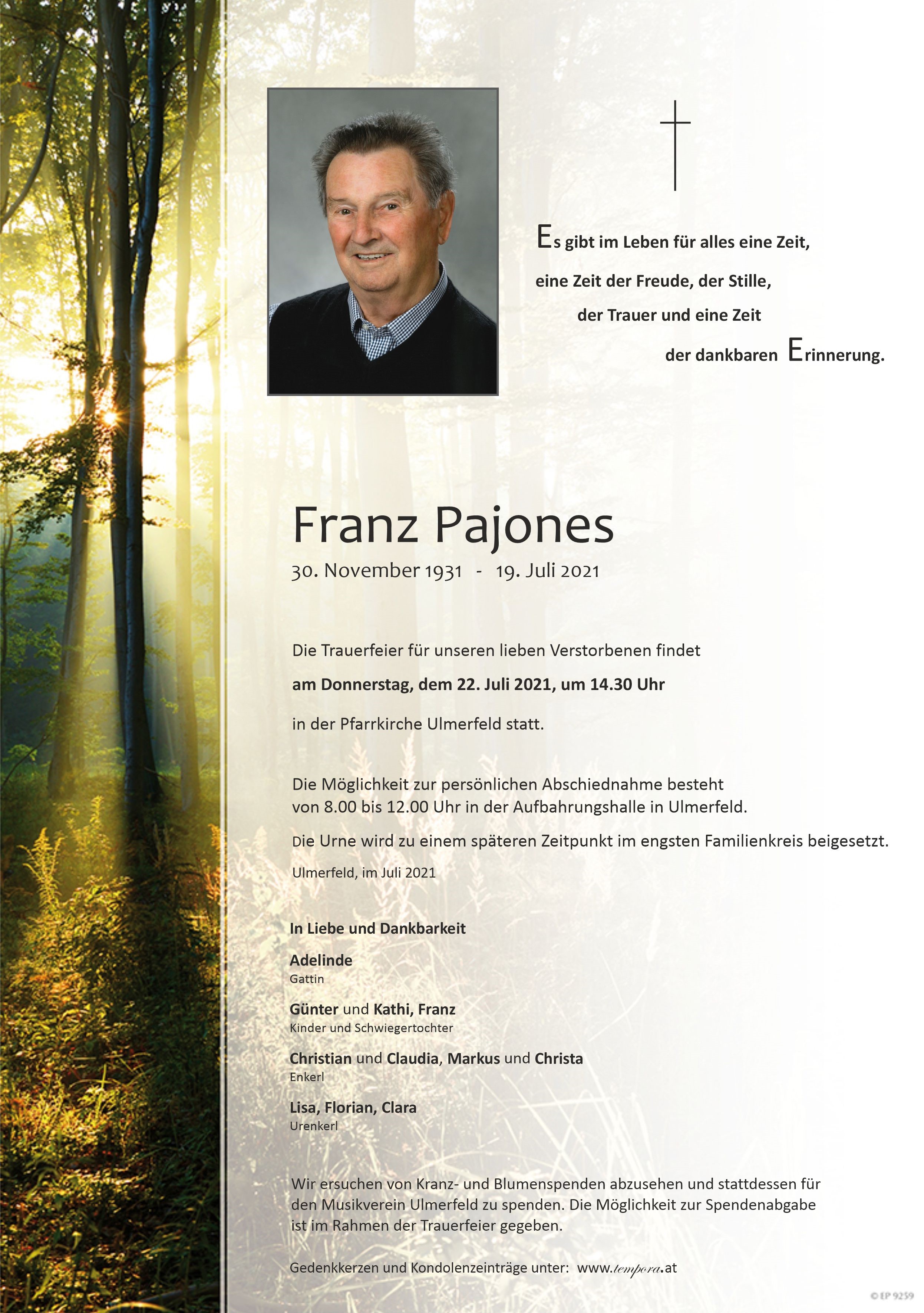 Parte Franz Pajones