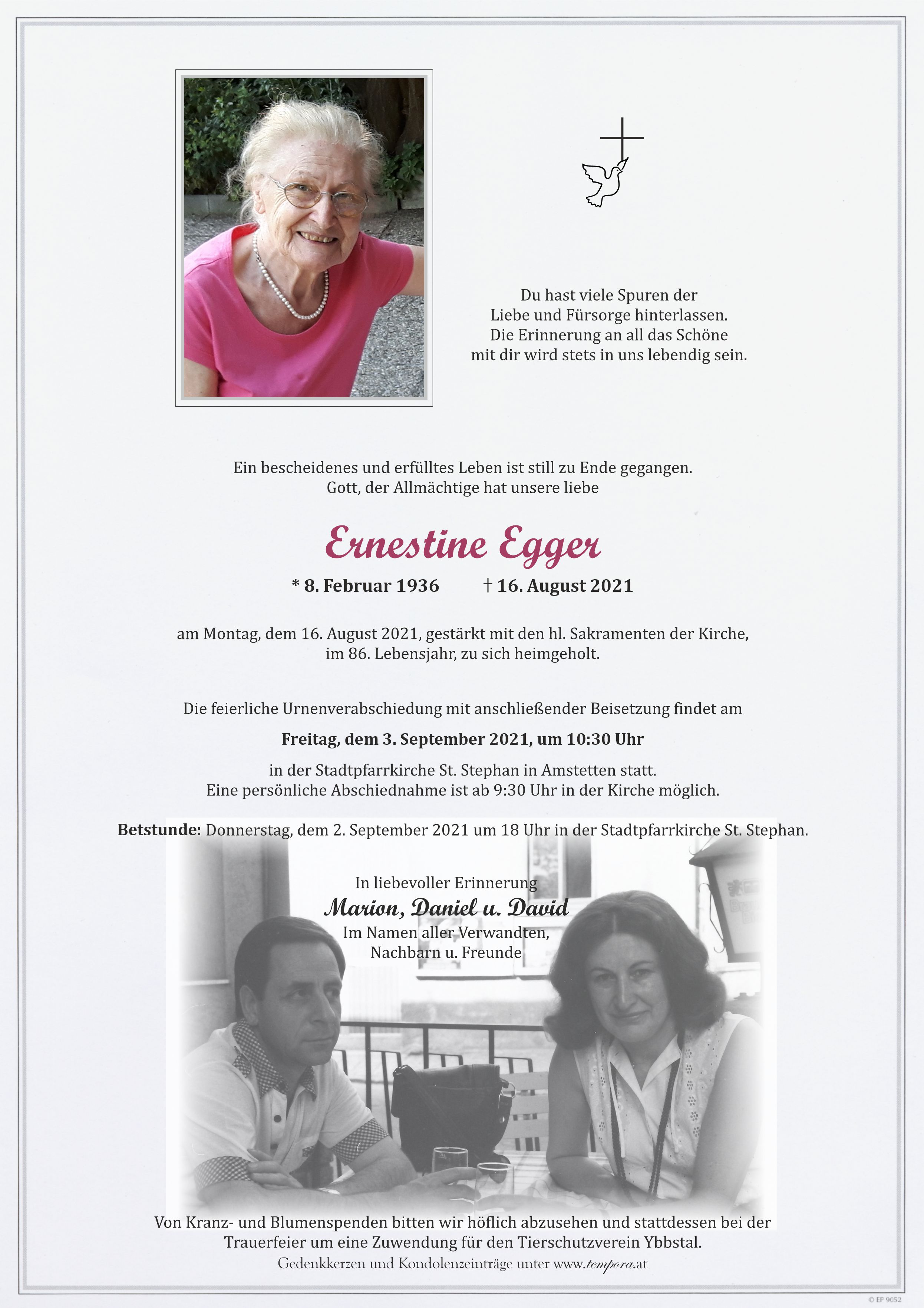 Parte Ernestine Egger