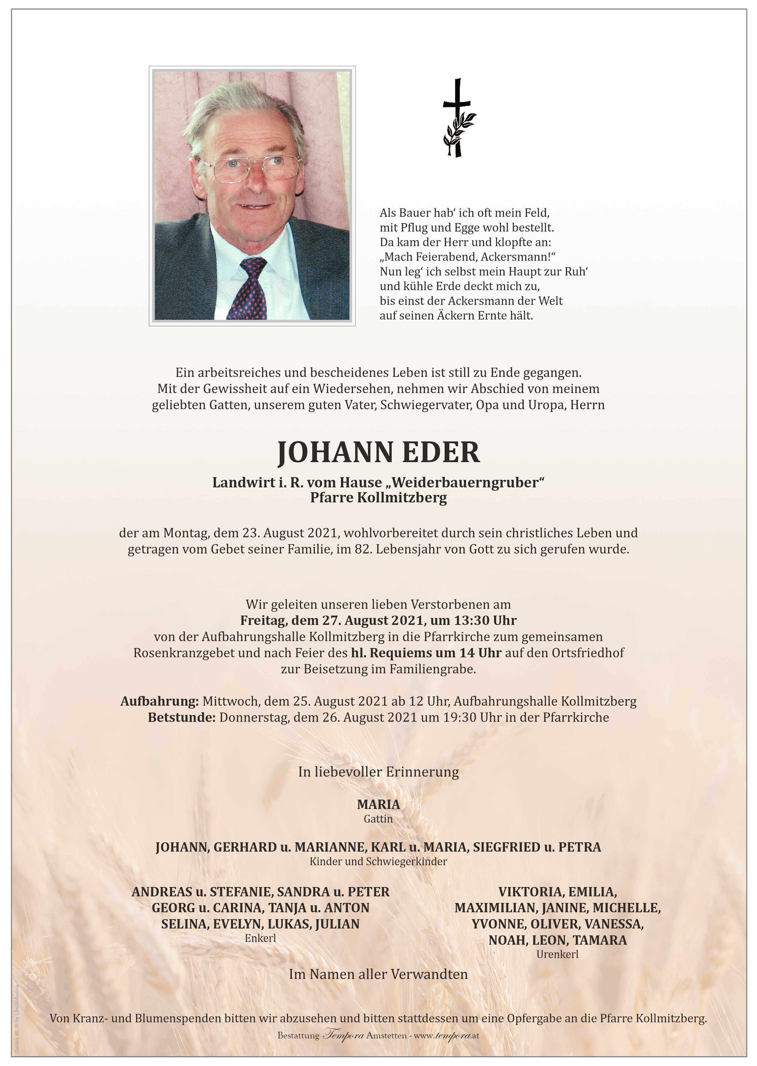 Parte Johann Eder
