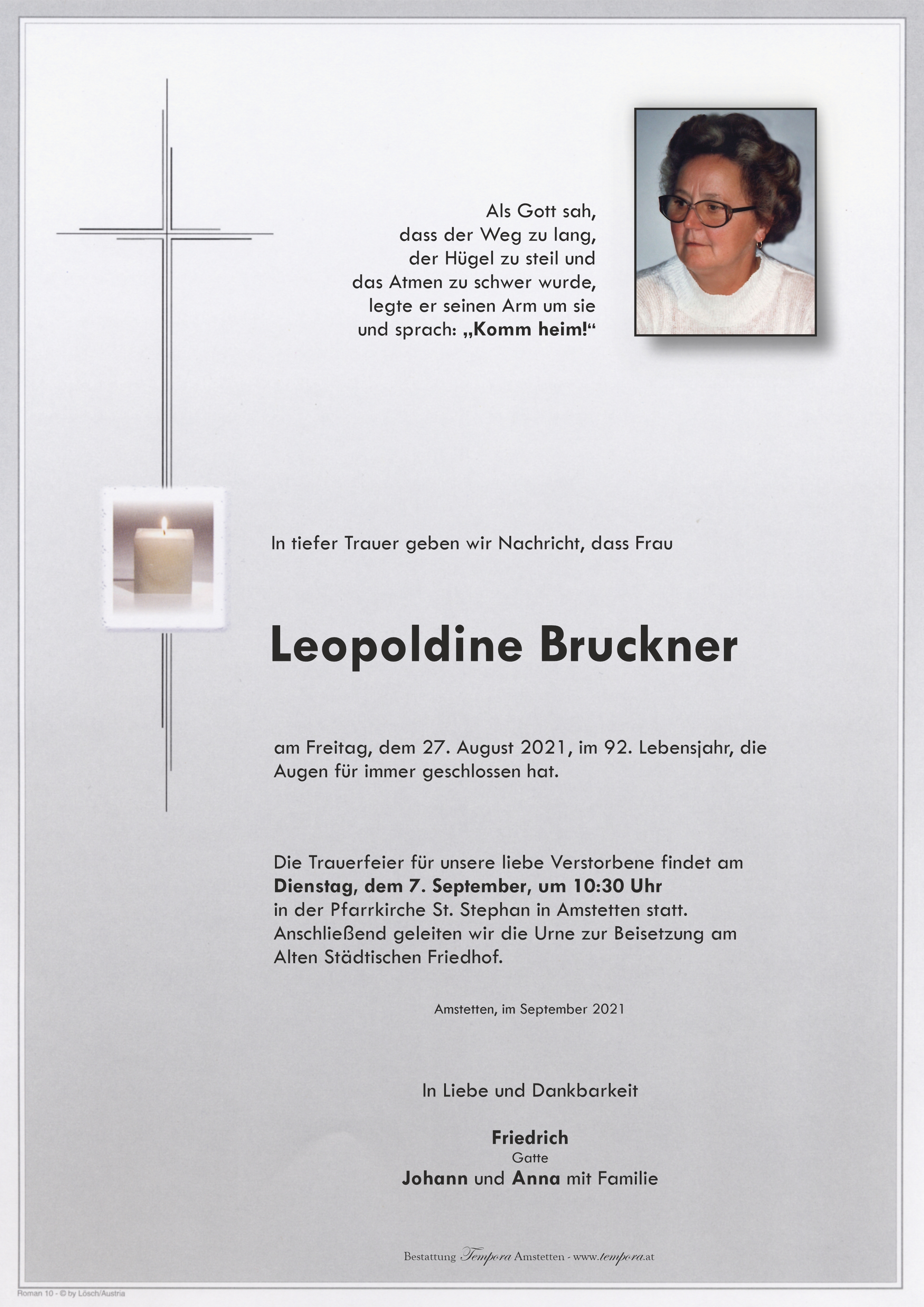Parte Leopoldine Bruckner