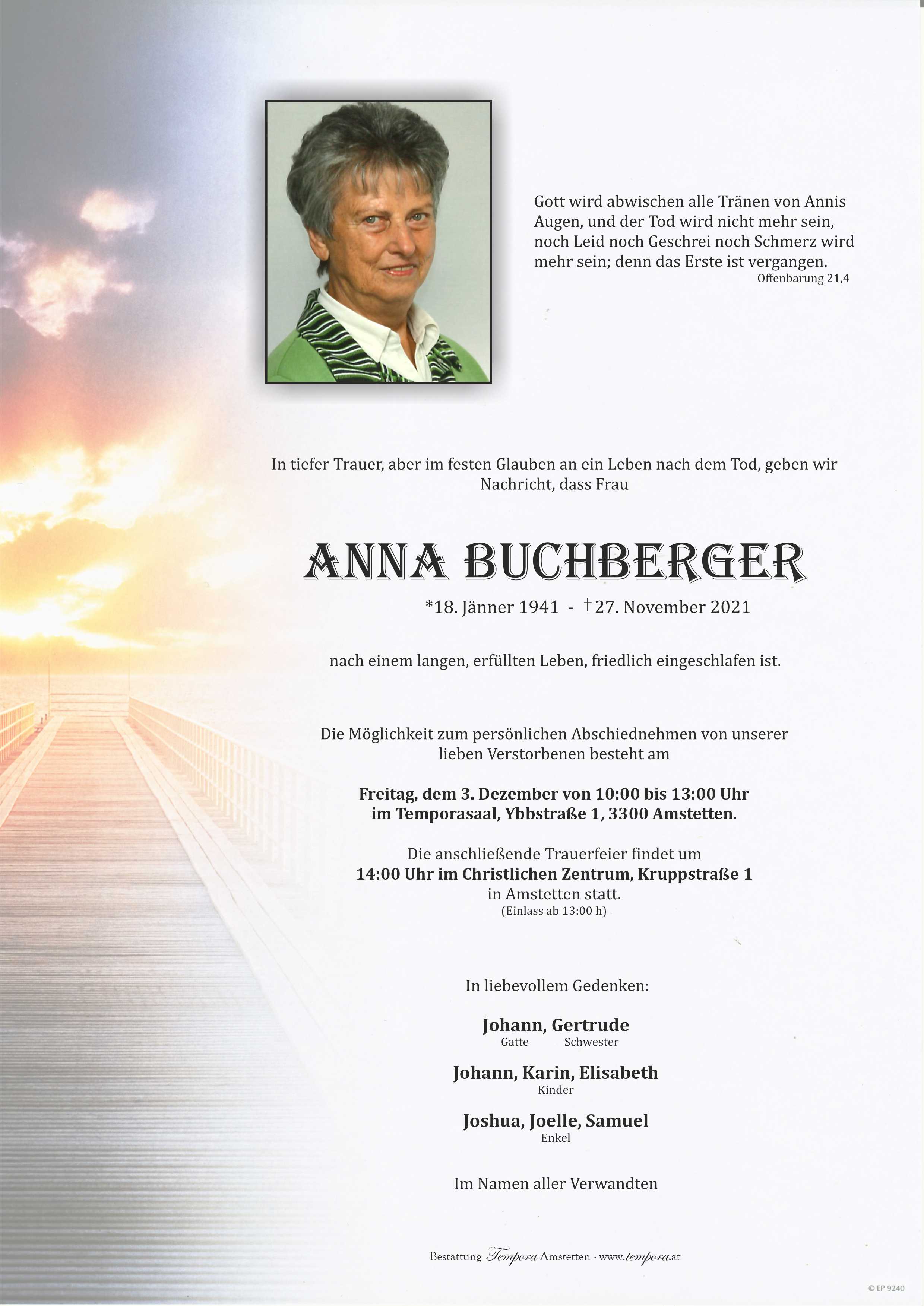 Parte Anna Buchberger