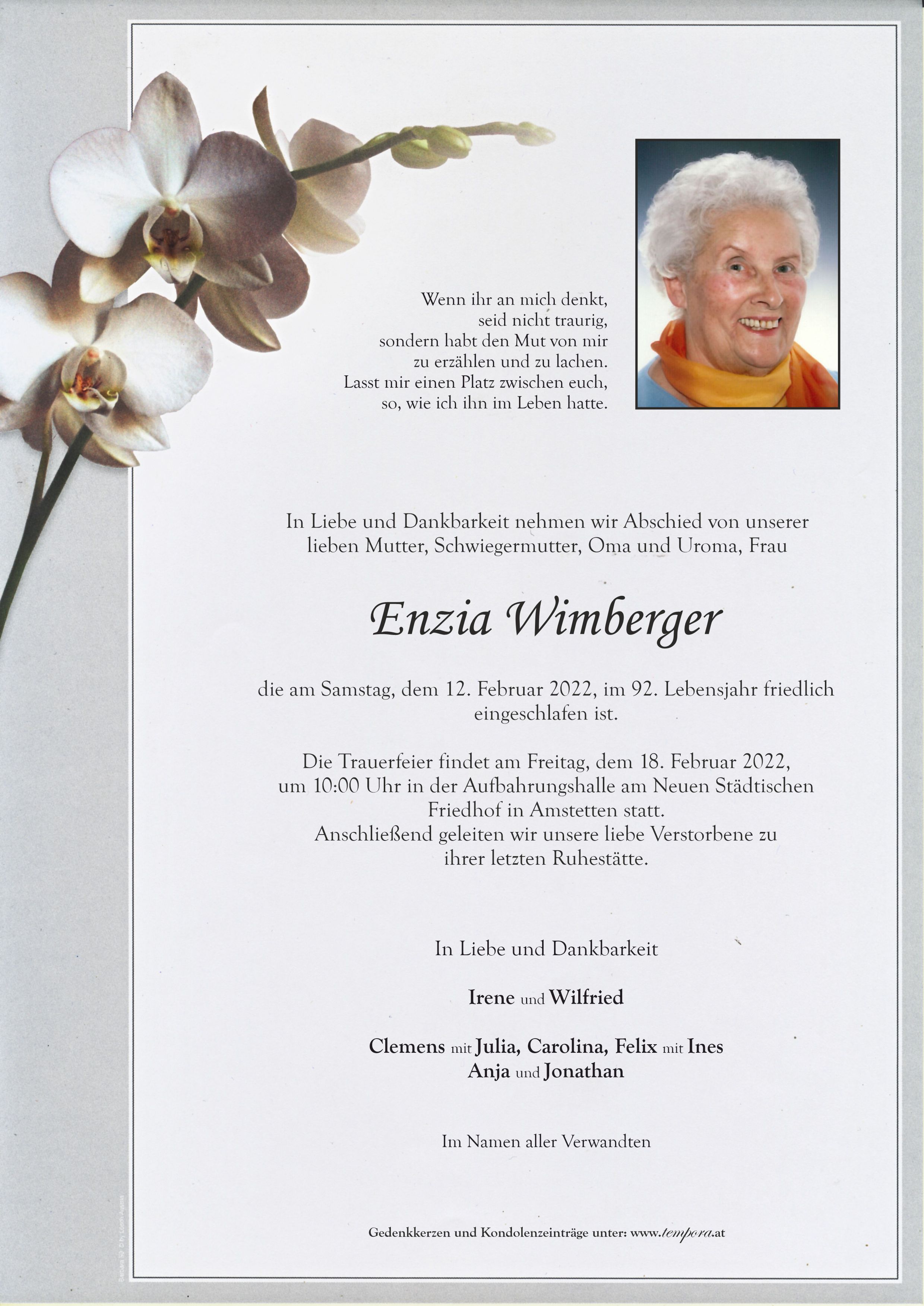 Parte Enzia Wimberger