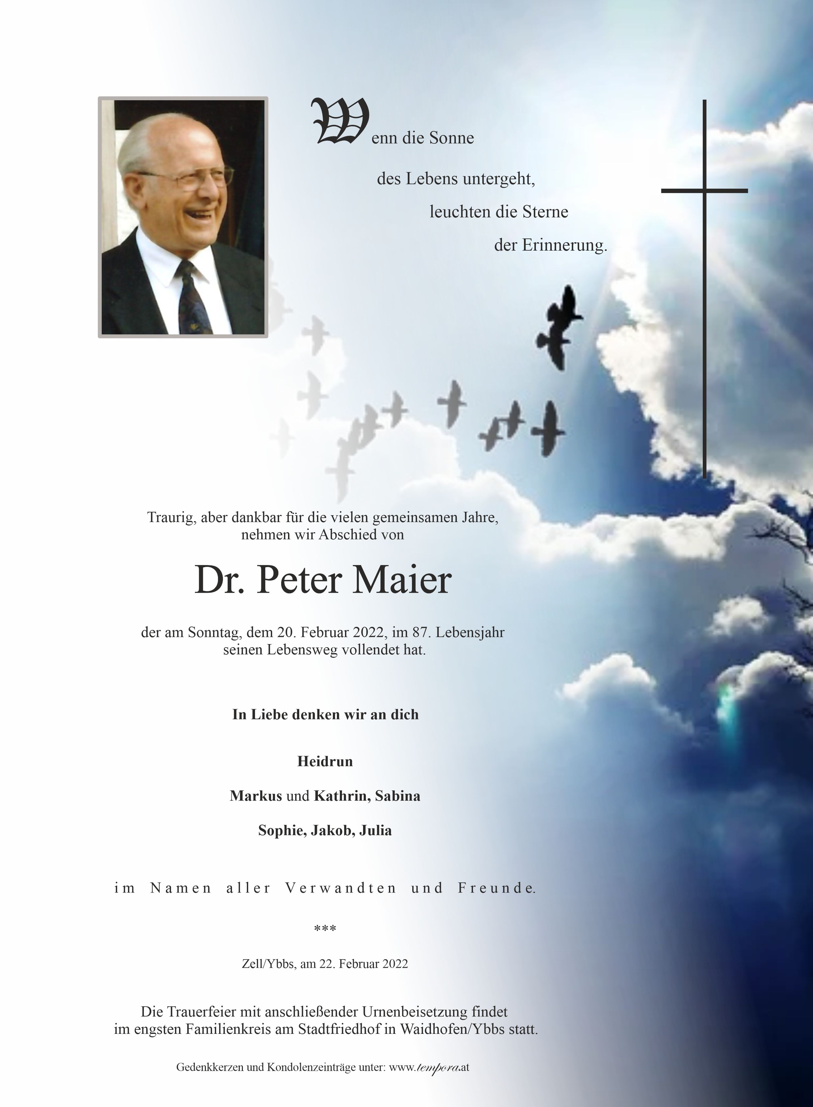 Parte Dr. Peter Maier