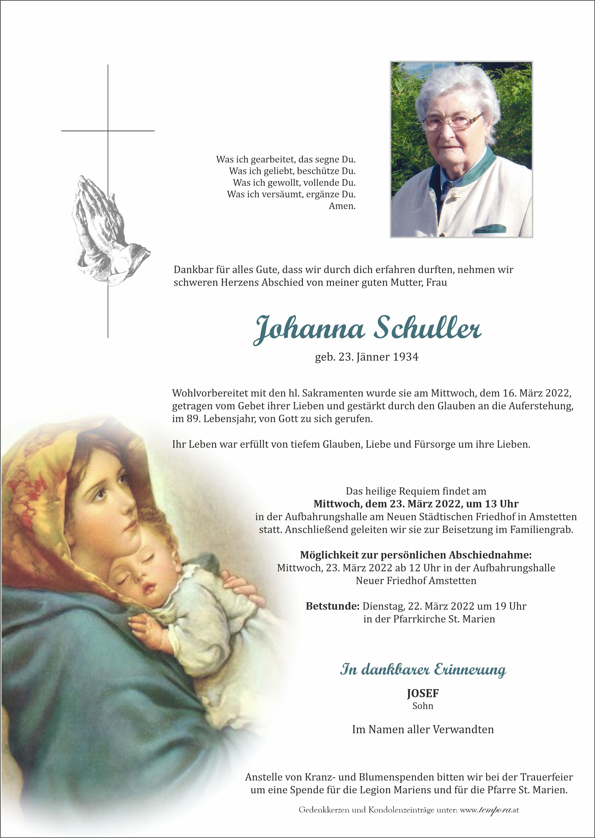 Parte Johanna Schuller