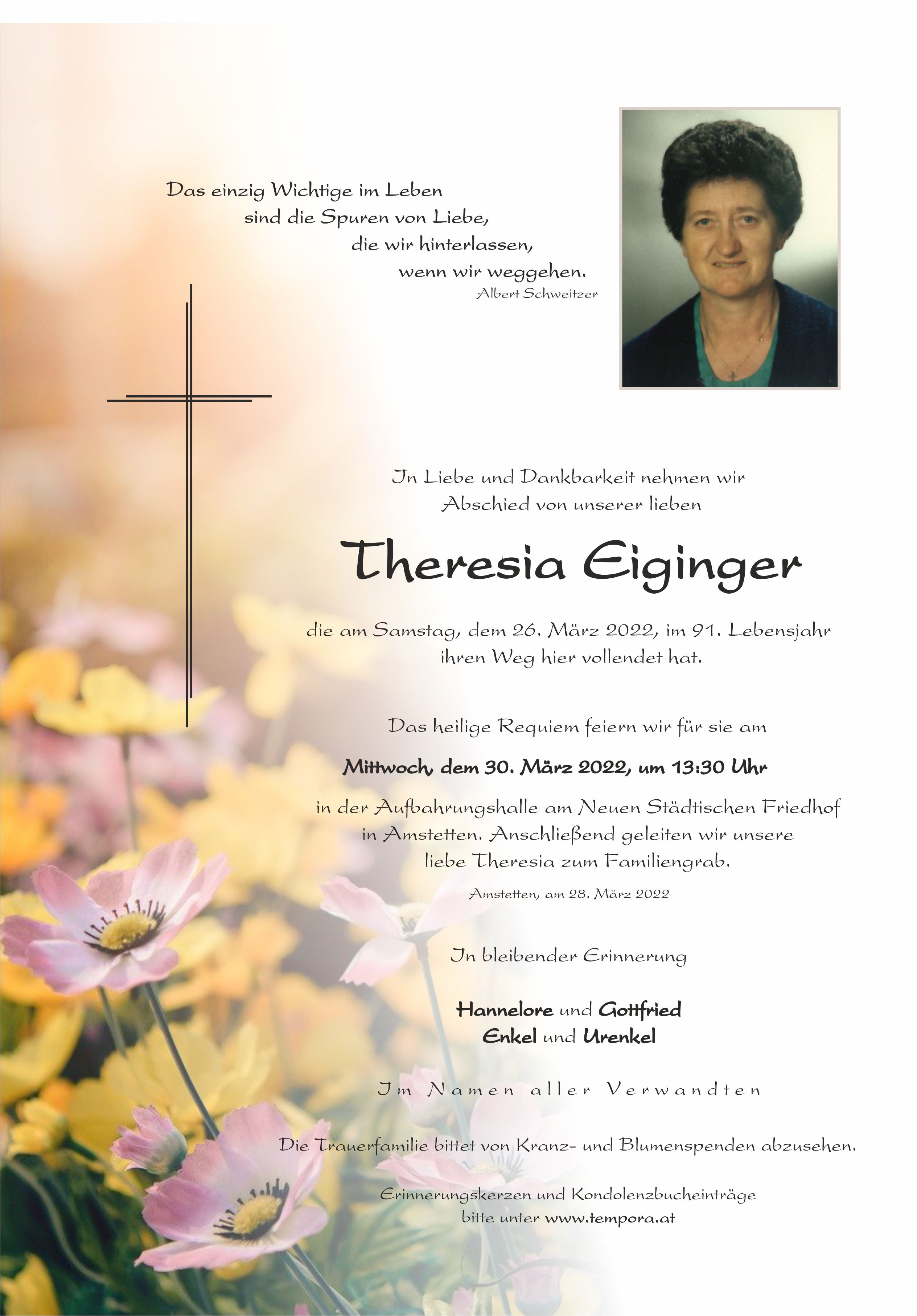 Parte Theresia Eiginger
