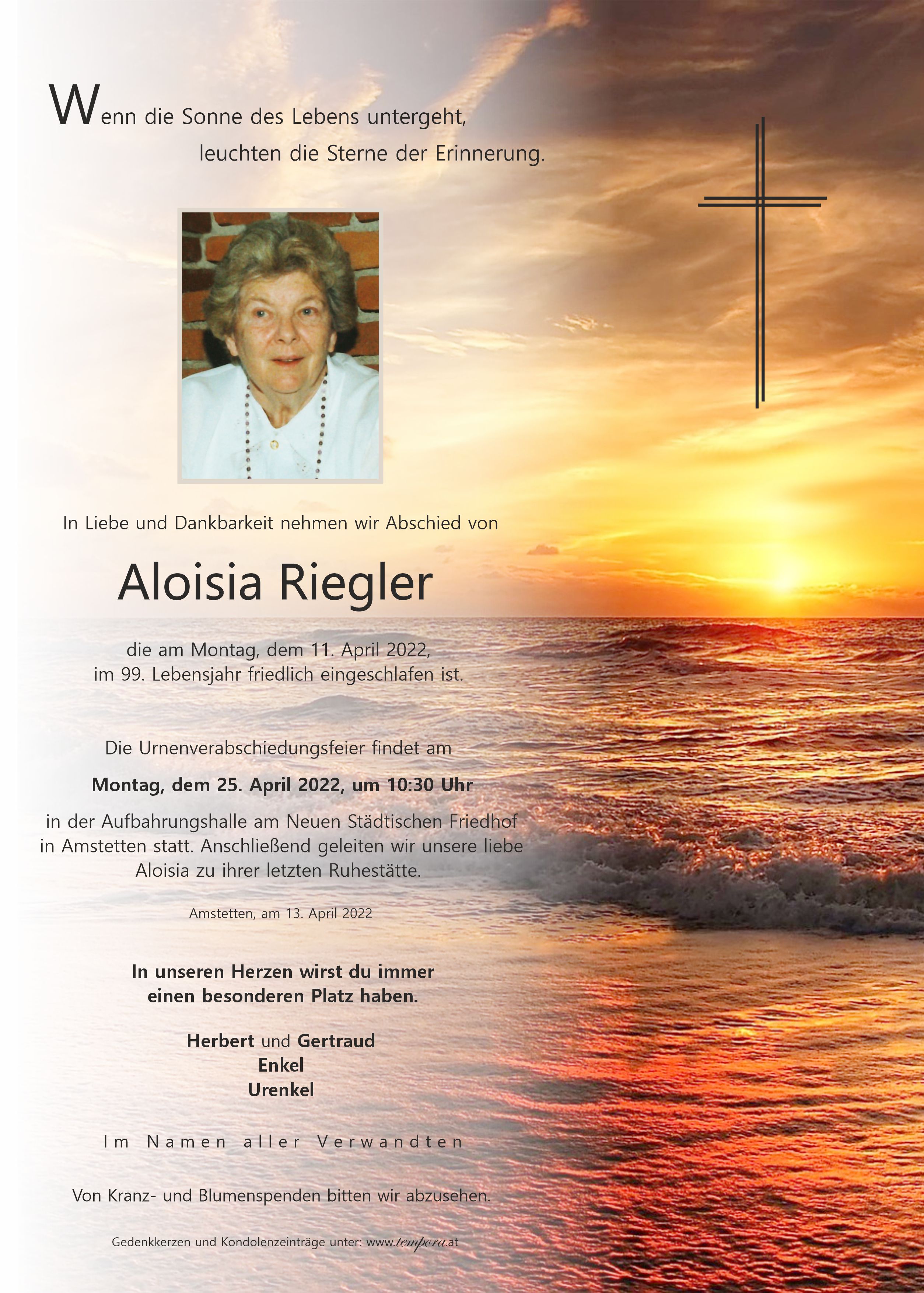 Parte Aloisia Riegler