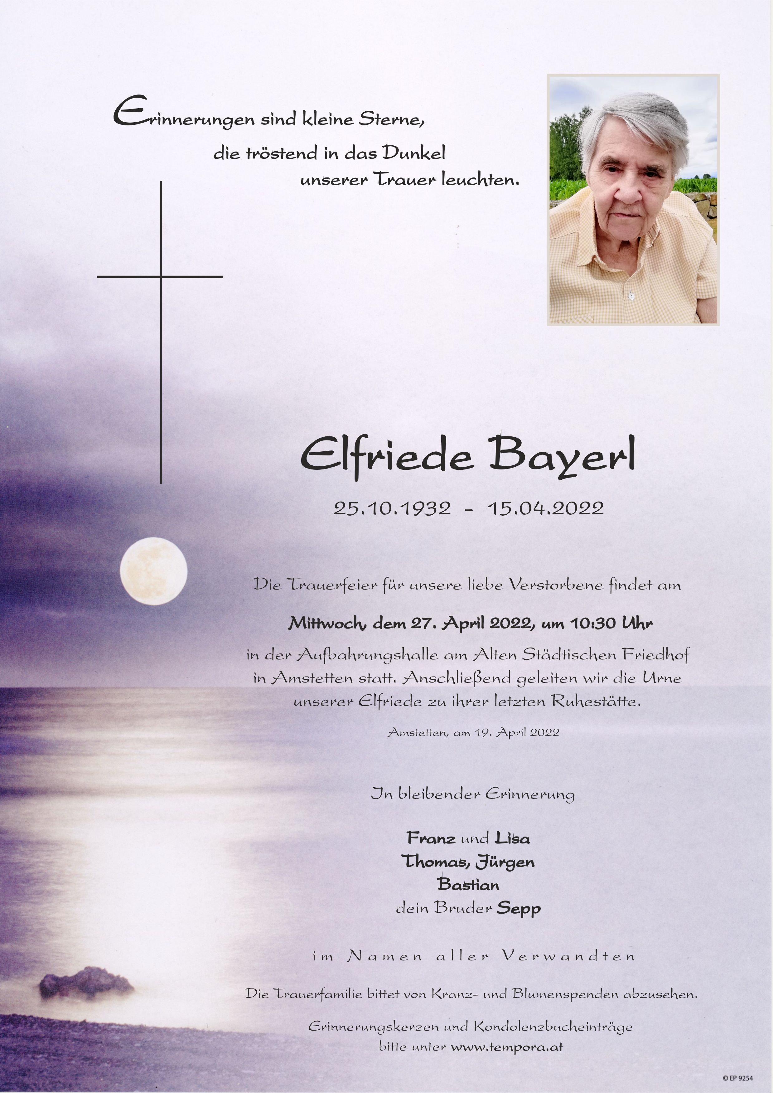 Parte Elfriede Bayerl