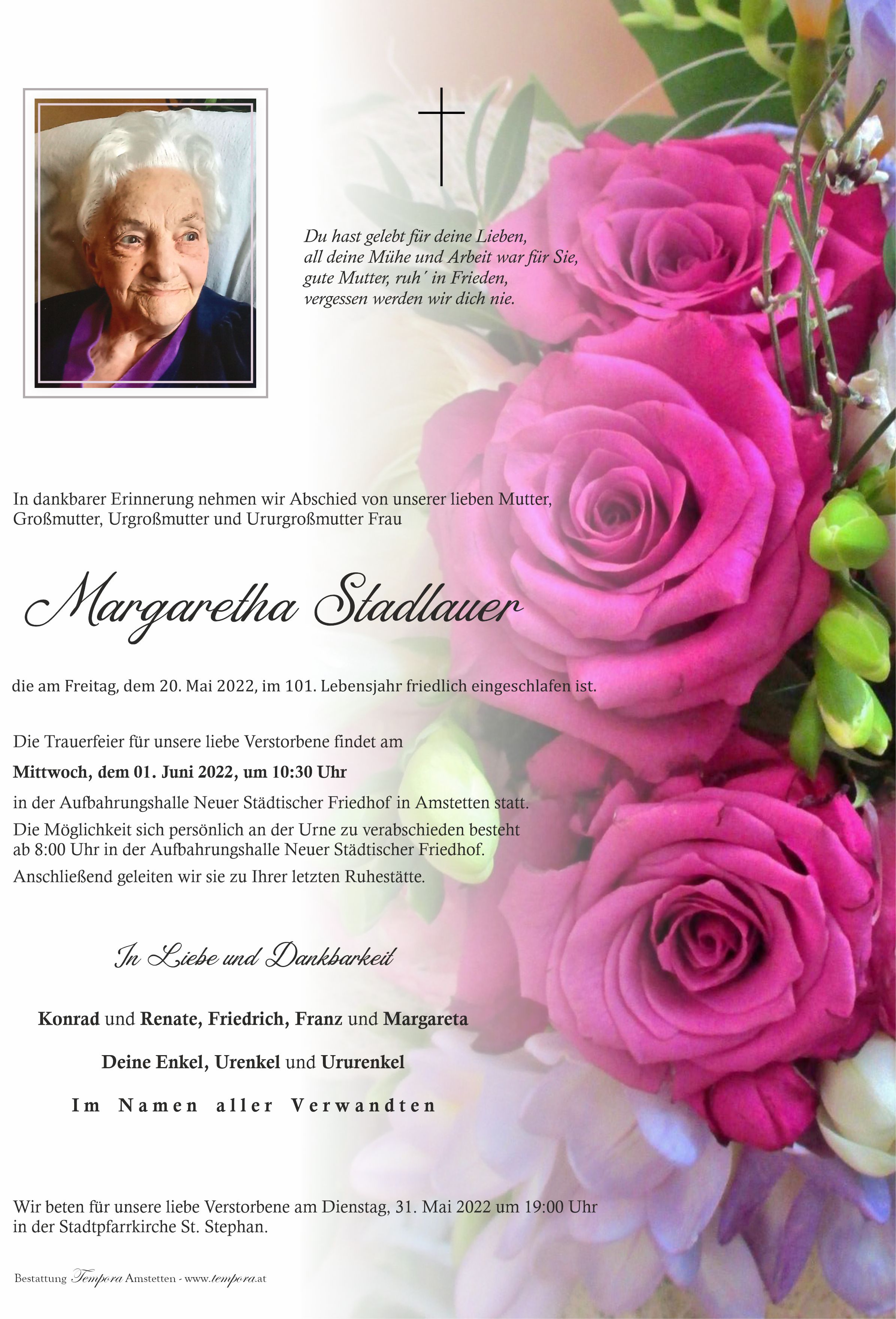 Parte Margaretha Stadlauer