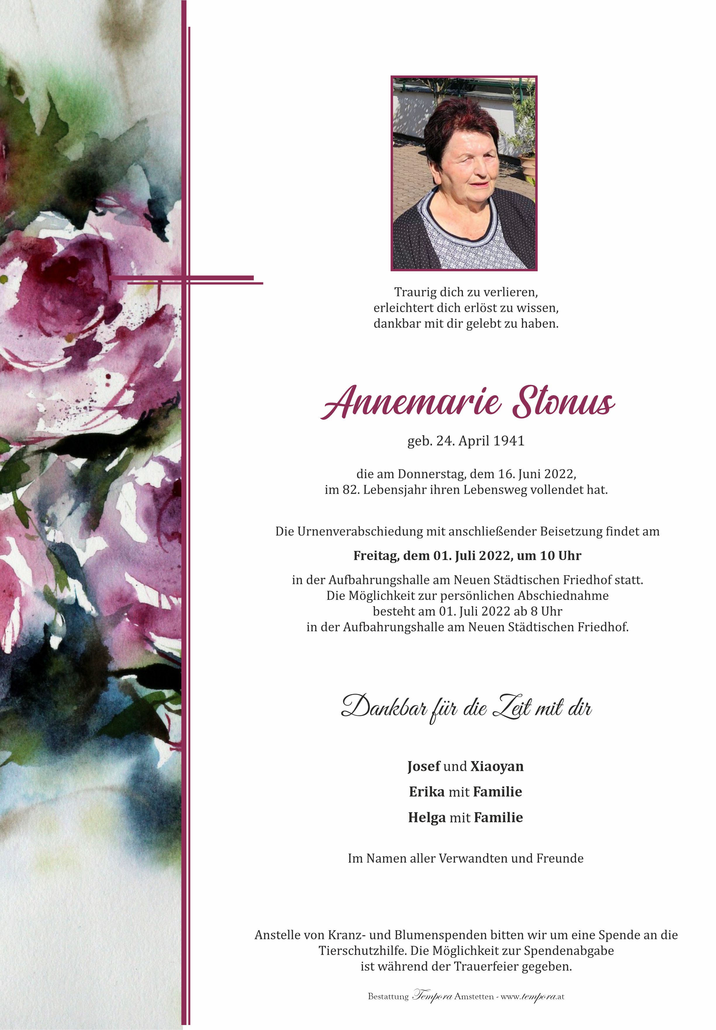 Parte Annemarie Stonus