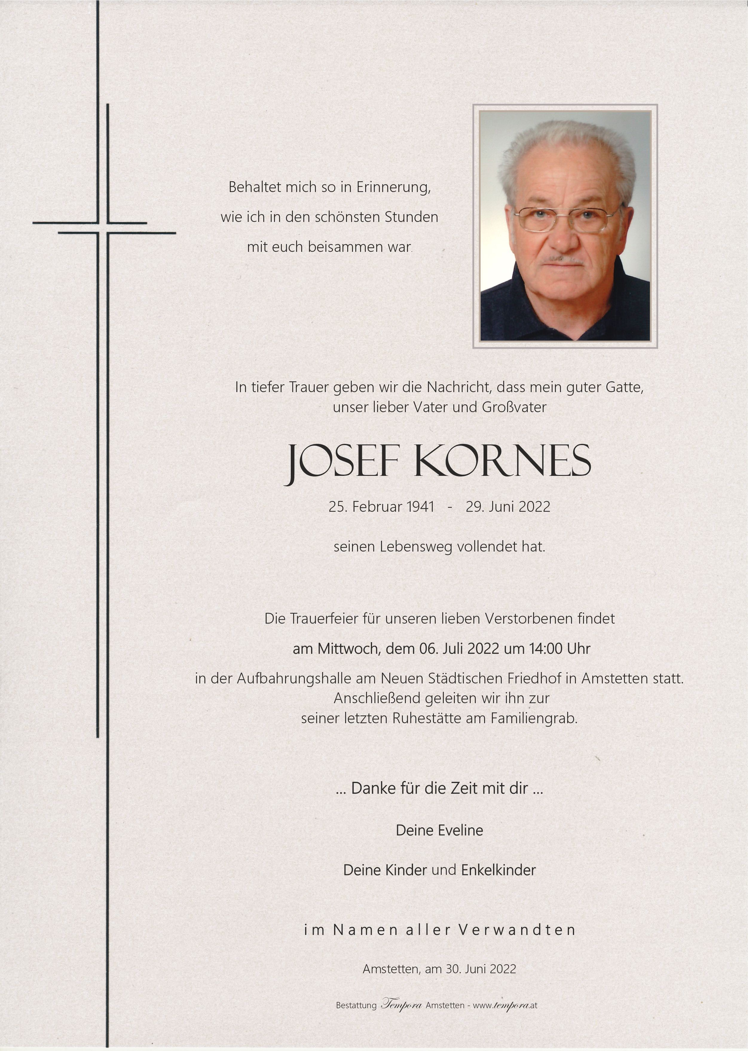 Parte Josef Kornes