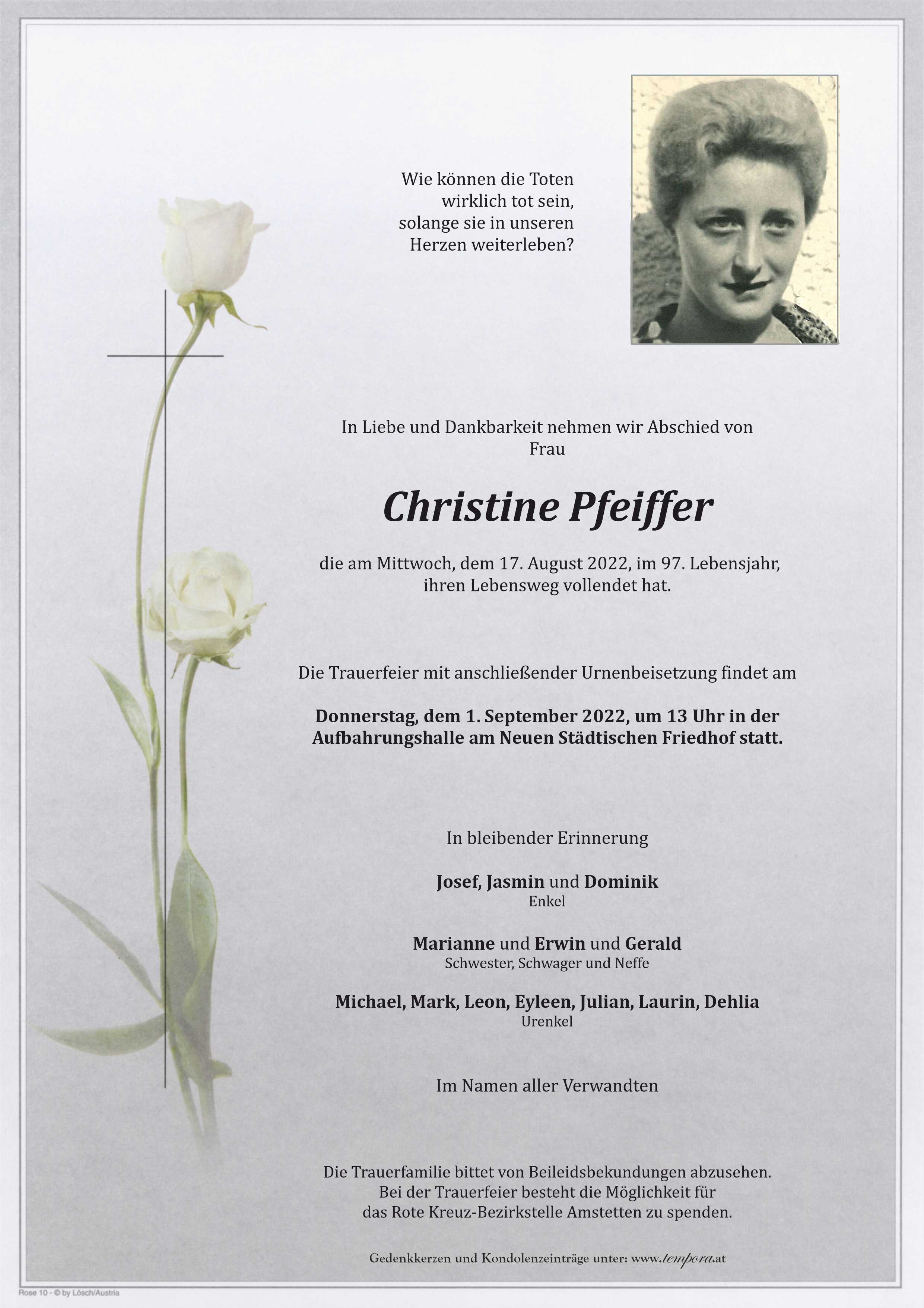 Parte Christine Pfeiffer
