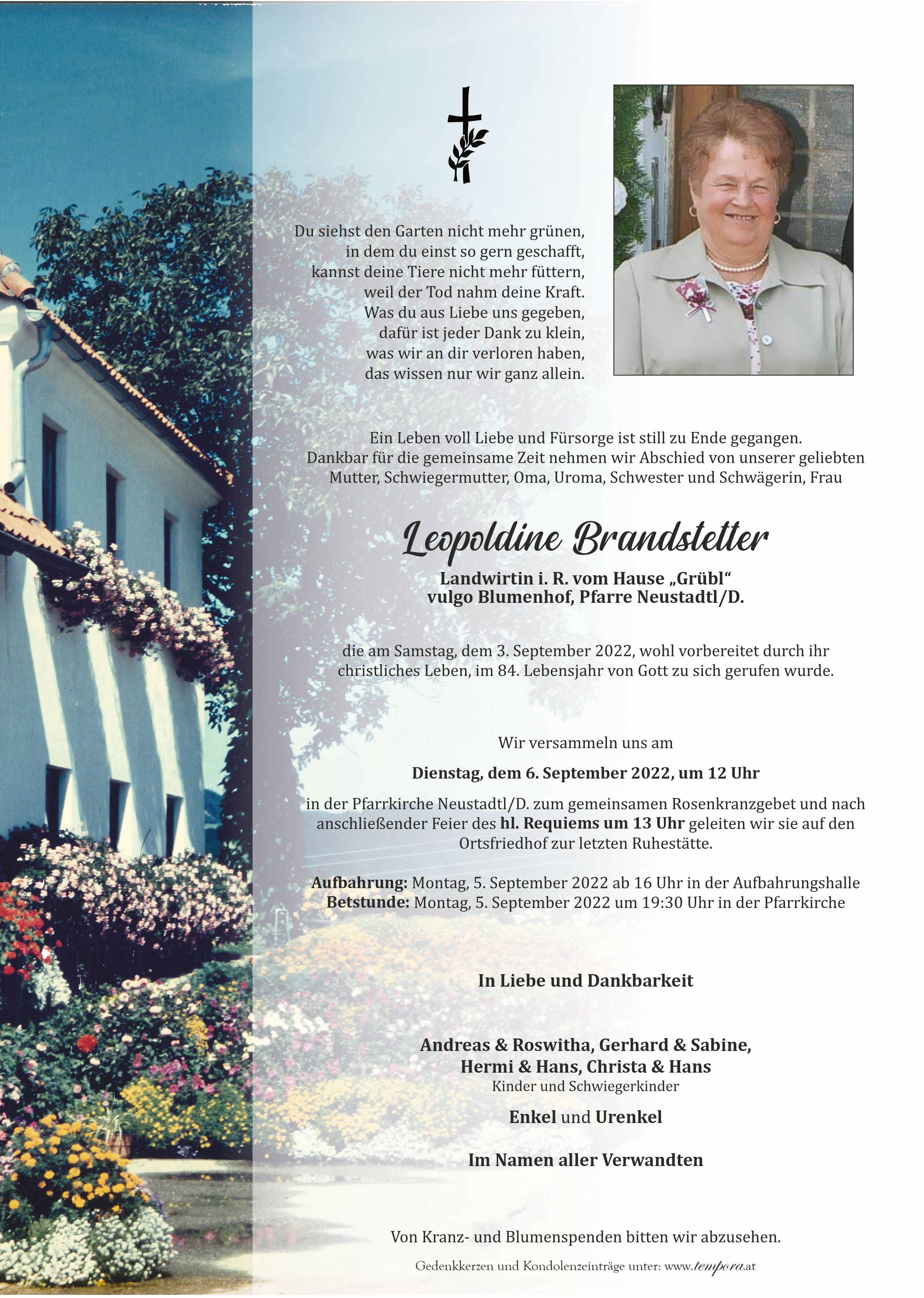 Parte Leopoldine Brandstetter