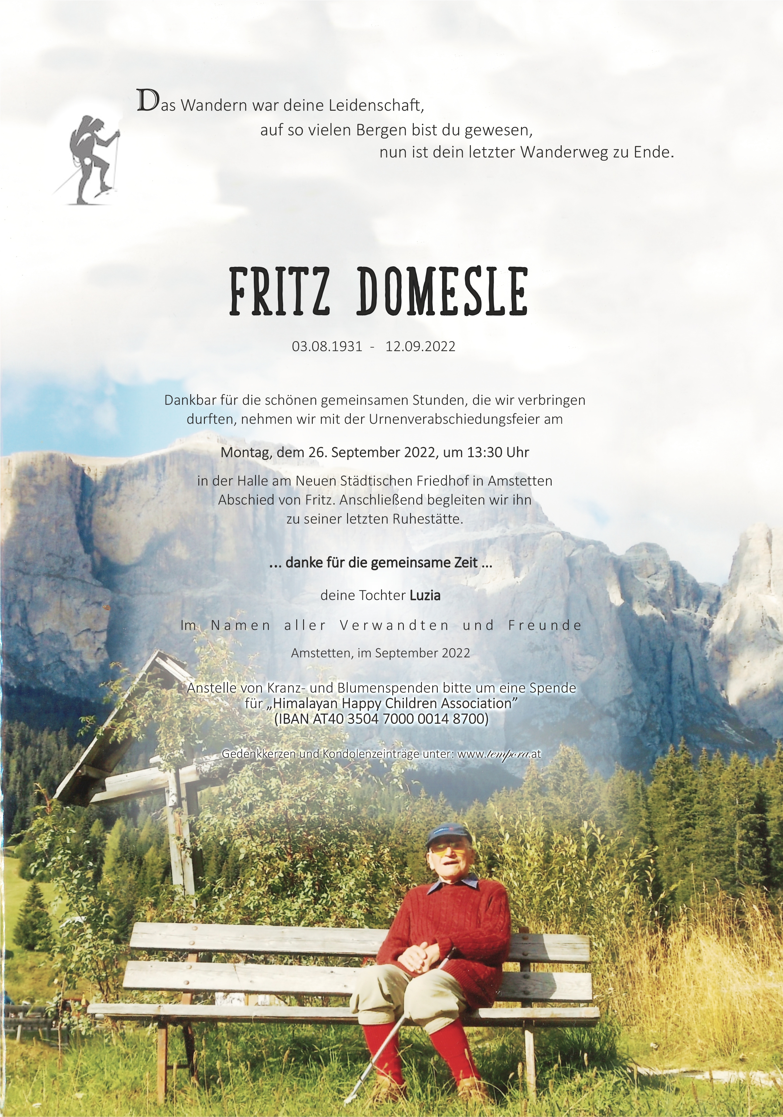 Parte Fritz Domesle