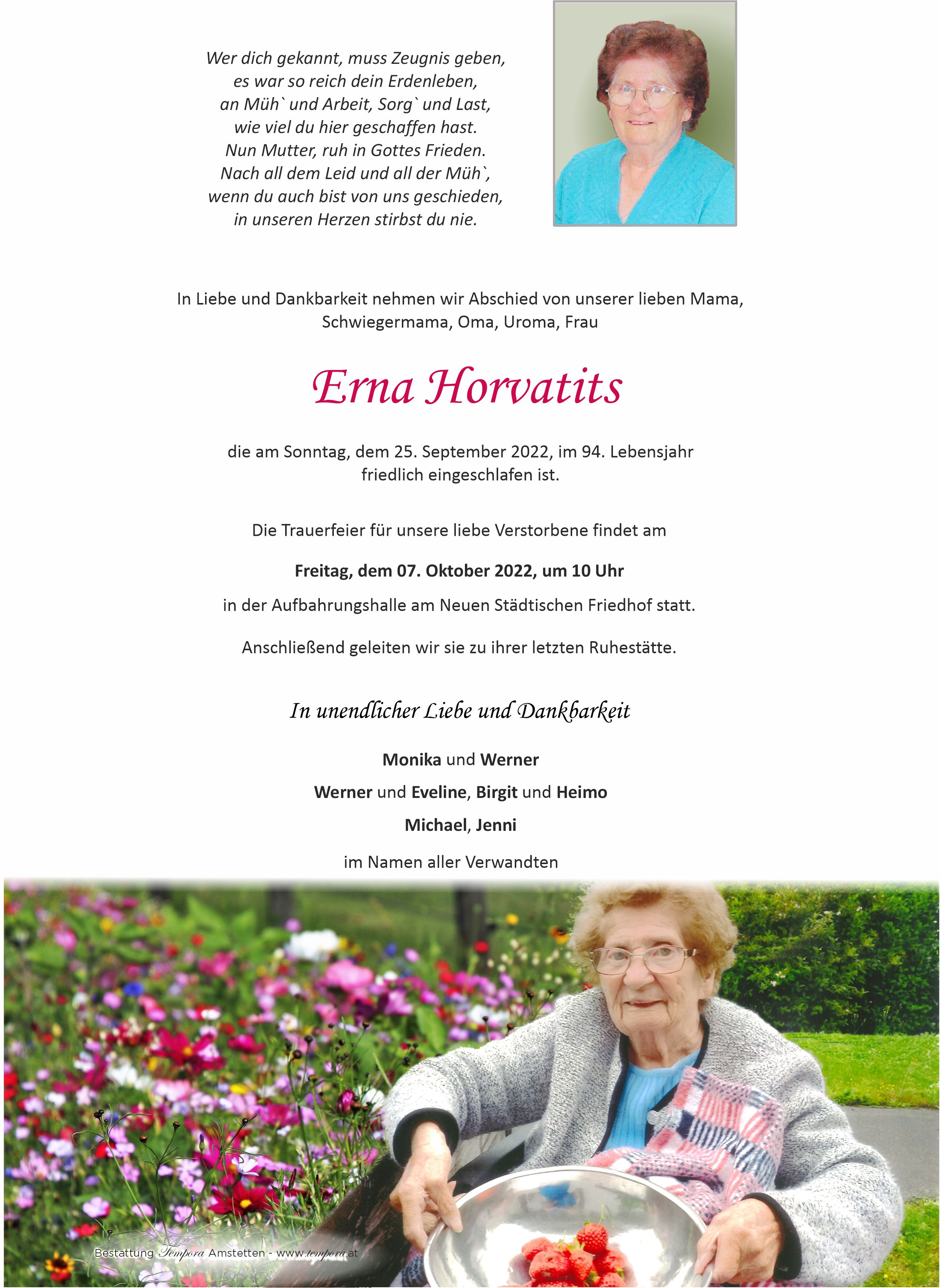 Parte Erna Horvatits