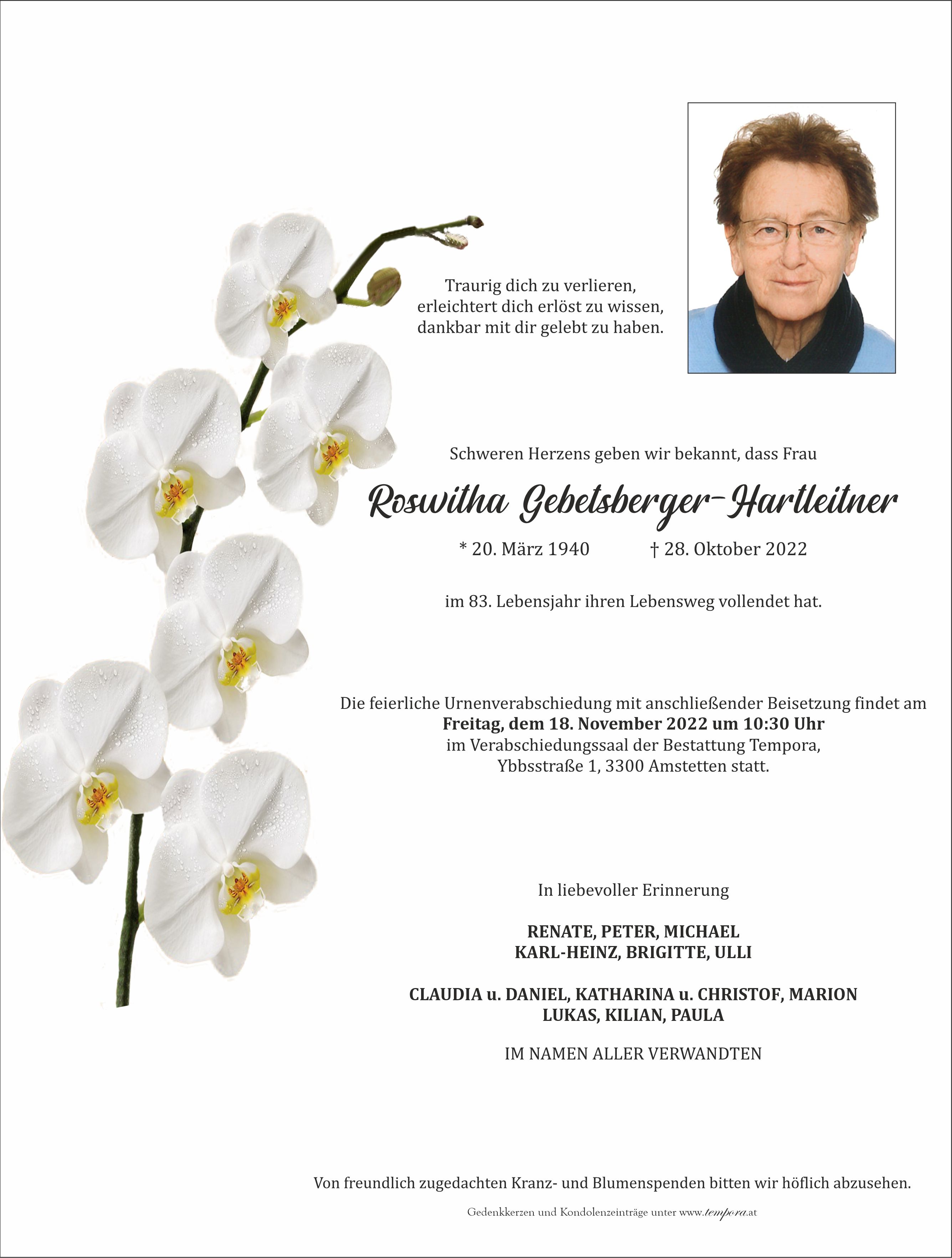 Parte Roswitha Gebetsberger-Hartleitner