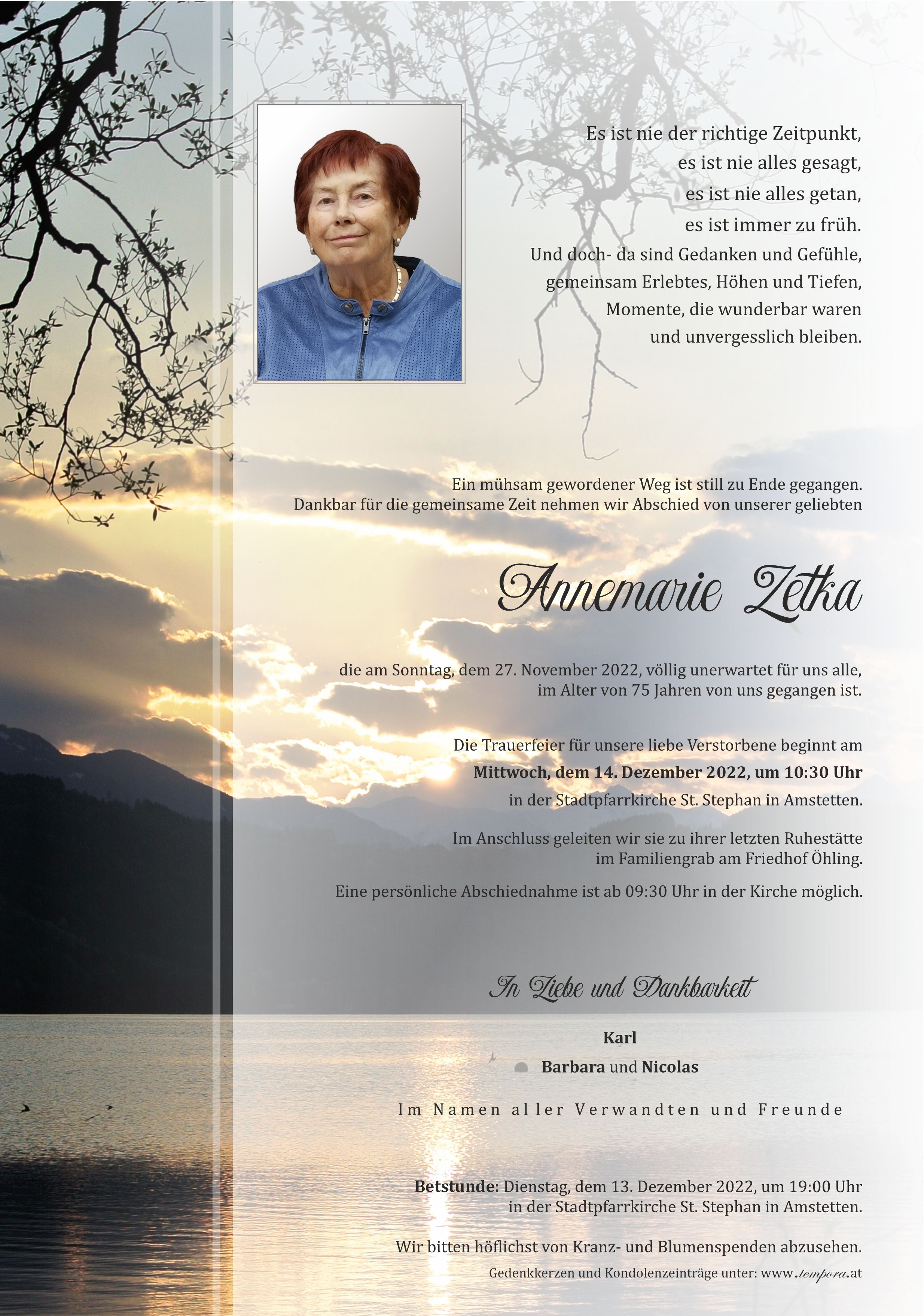 Parte Annemarie Zetka