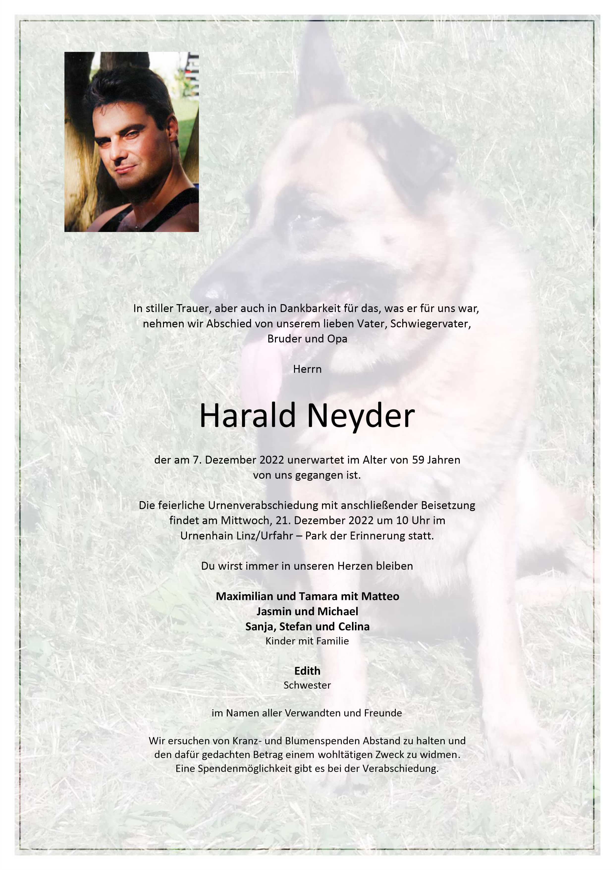 Parte Harald Neyder
