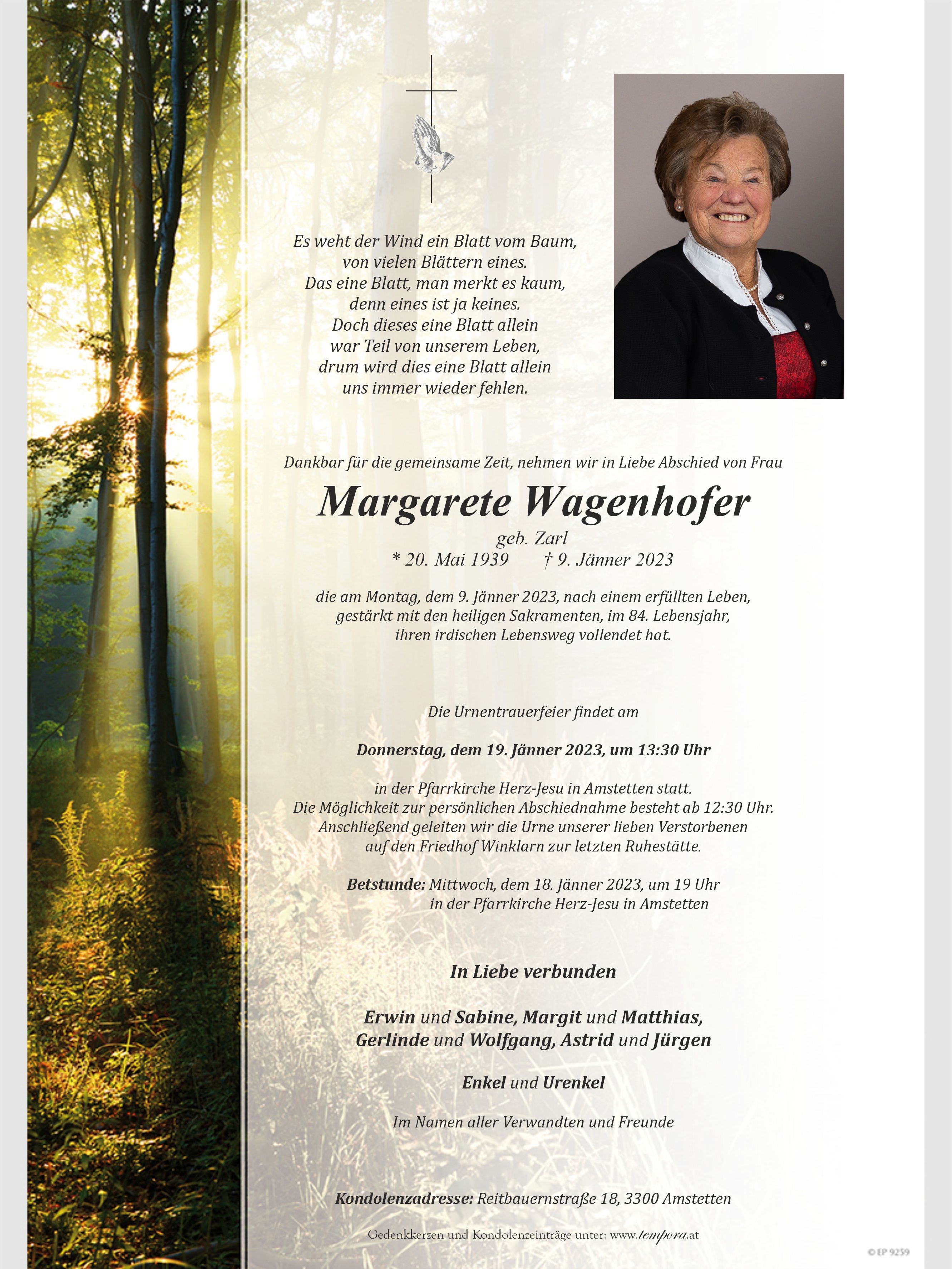 Parte Margarete Wagenhofer