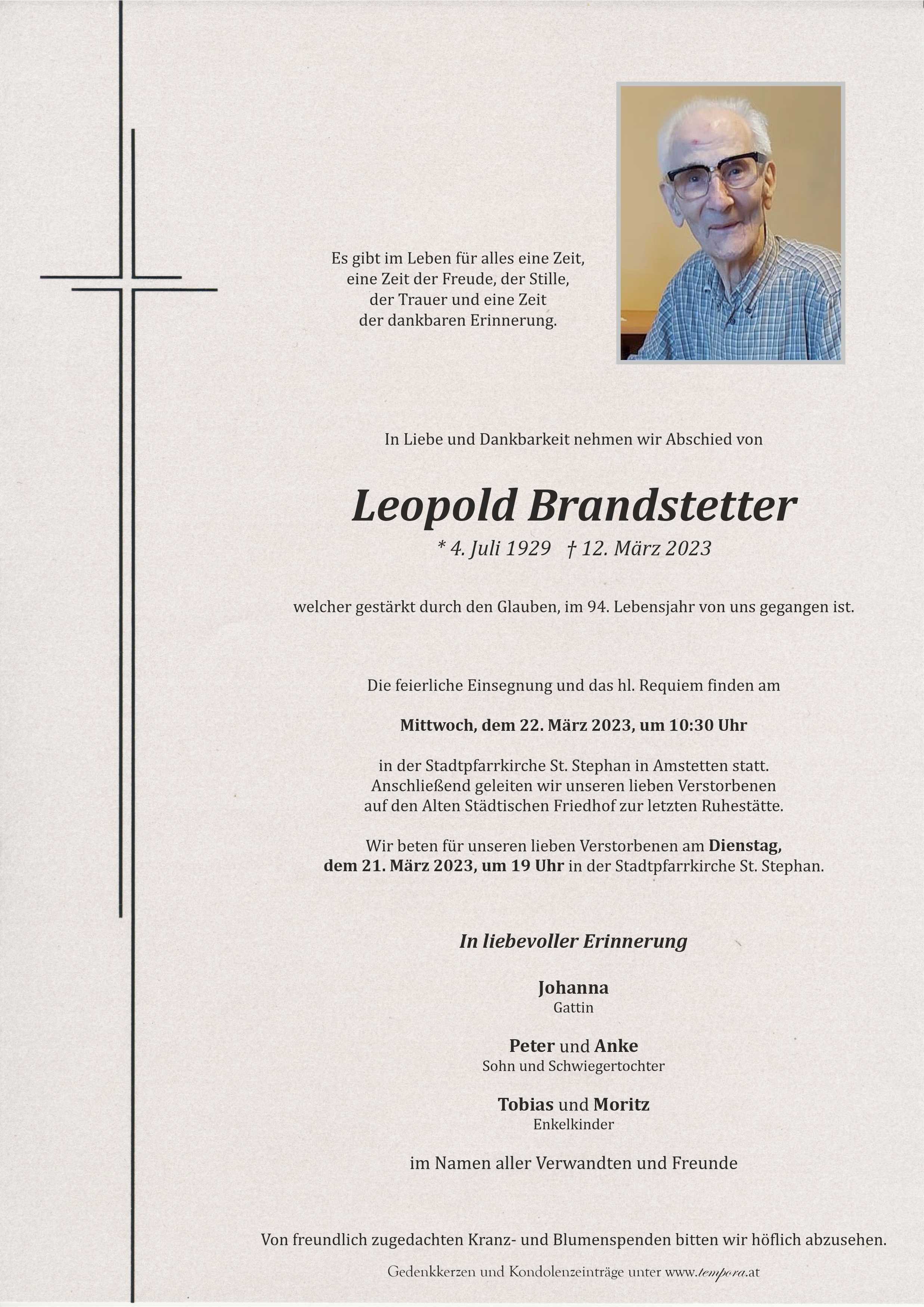Parte Leopold Brandstetter