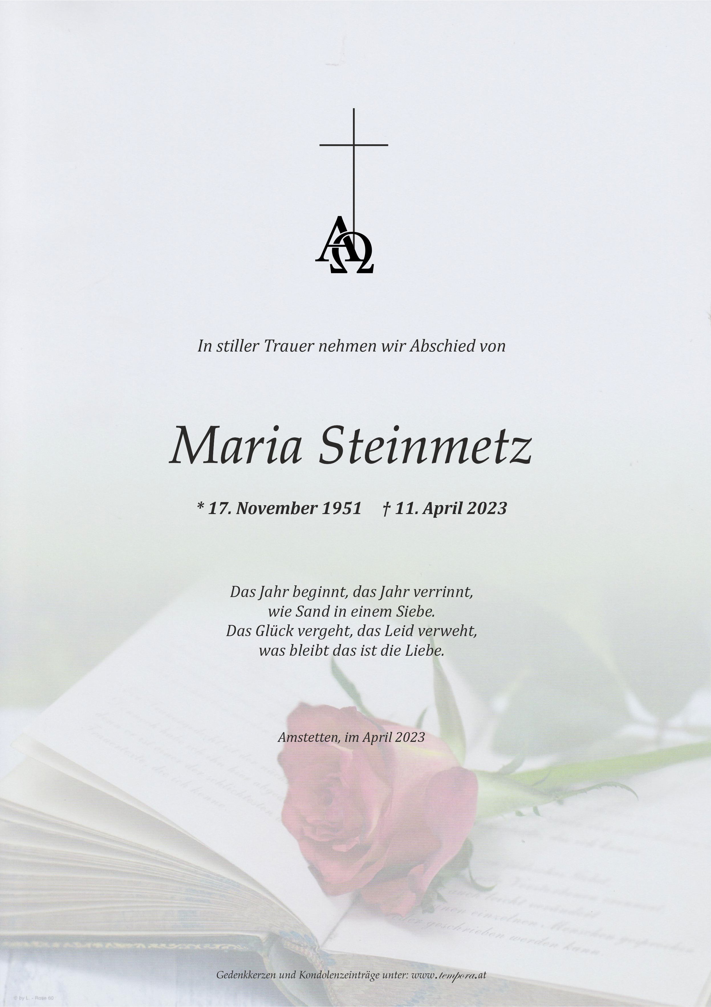 Parte Maria Steinmetz