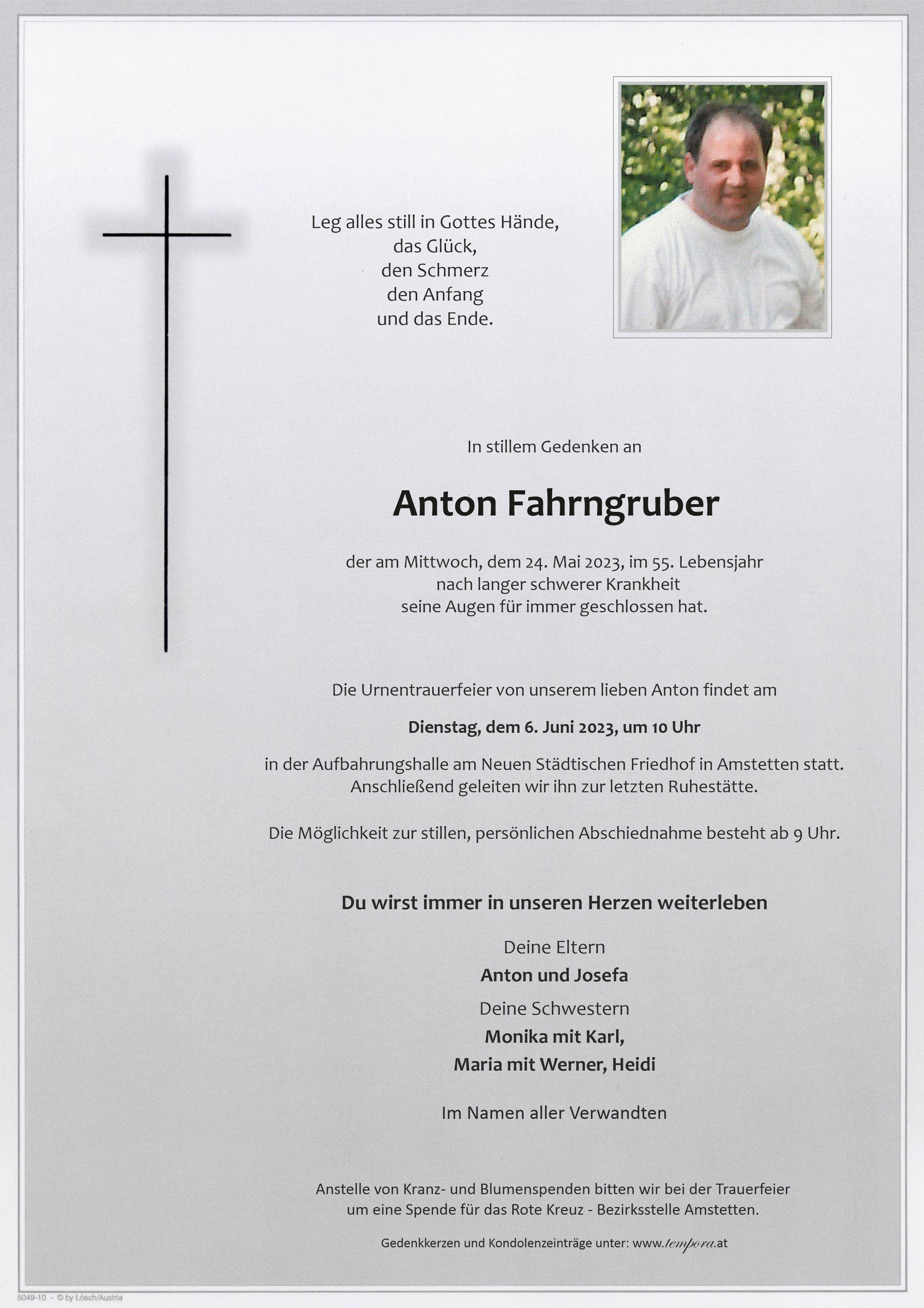 Parte Anton Fahrngruber