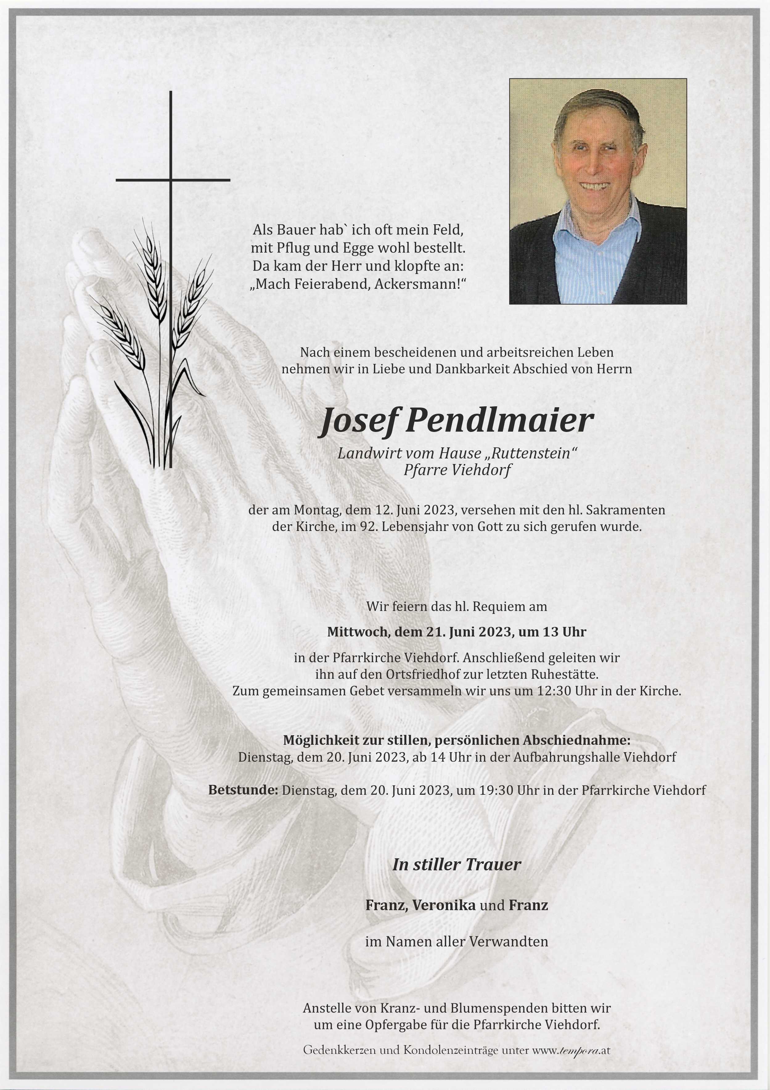 Parte Josef Pendlmaier