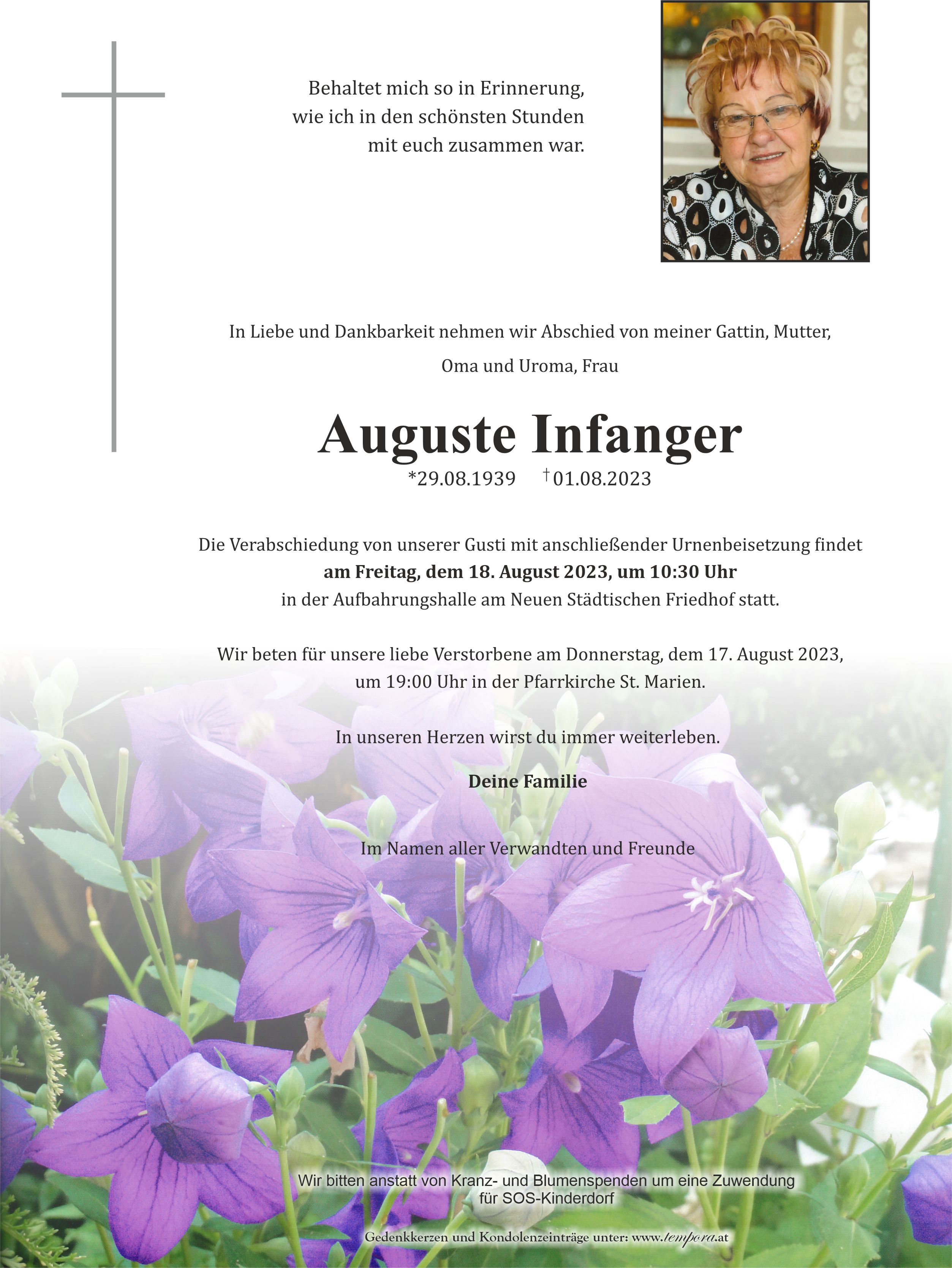 Parte Auguste Infanger