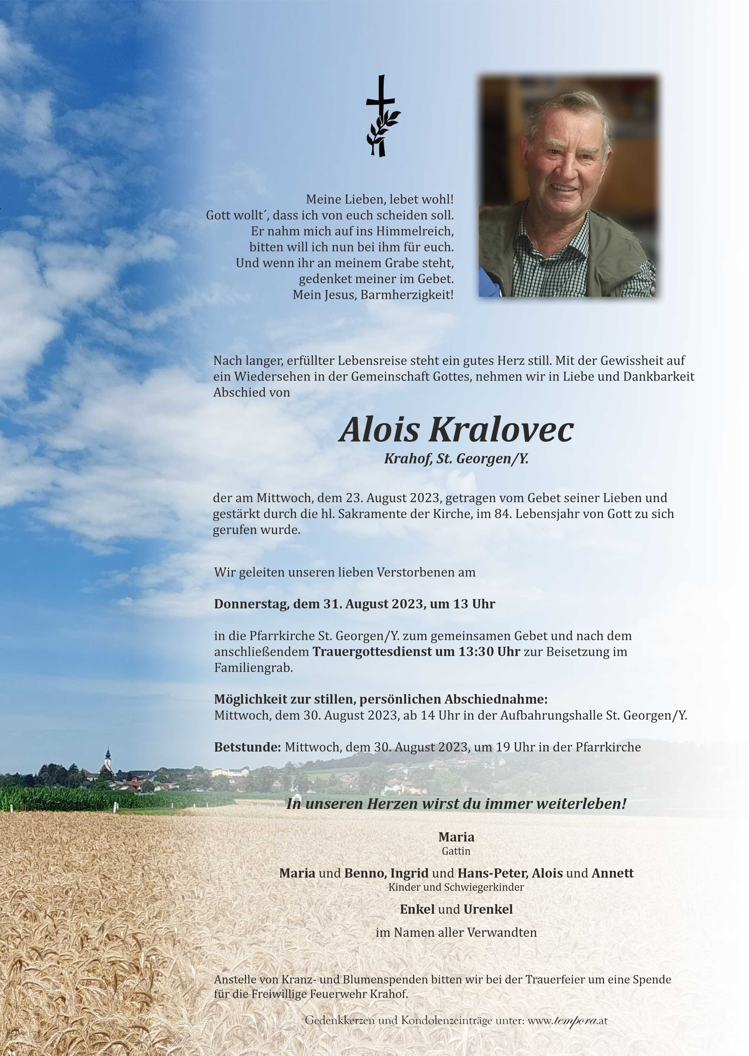 Parte Alois Kralovec