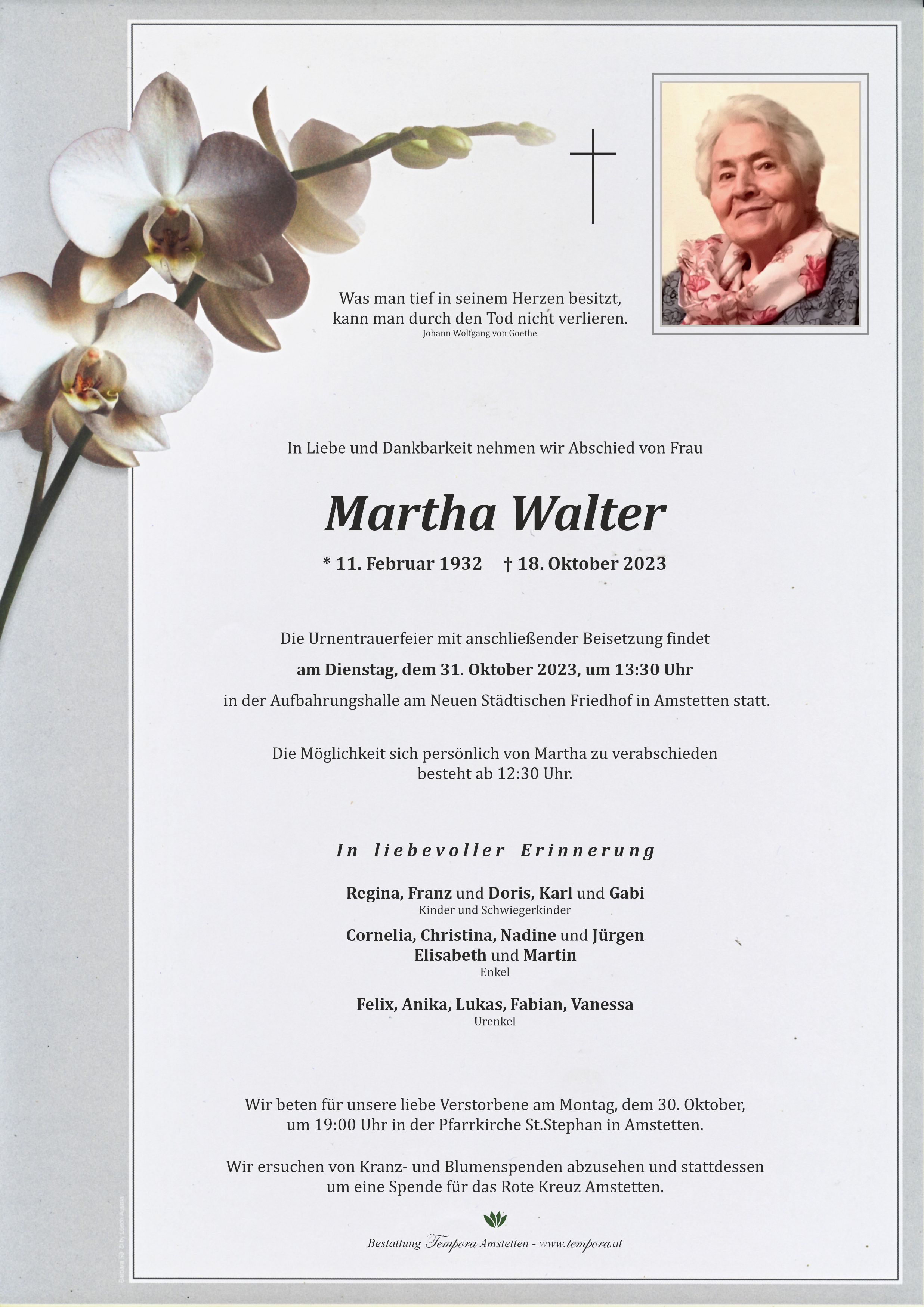 Parte Martha Walter