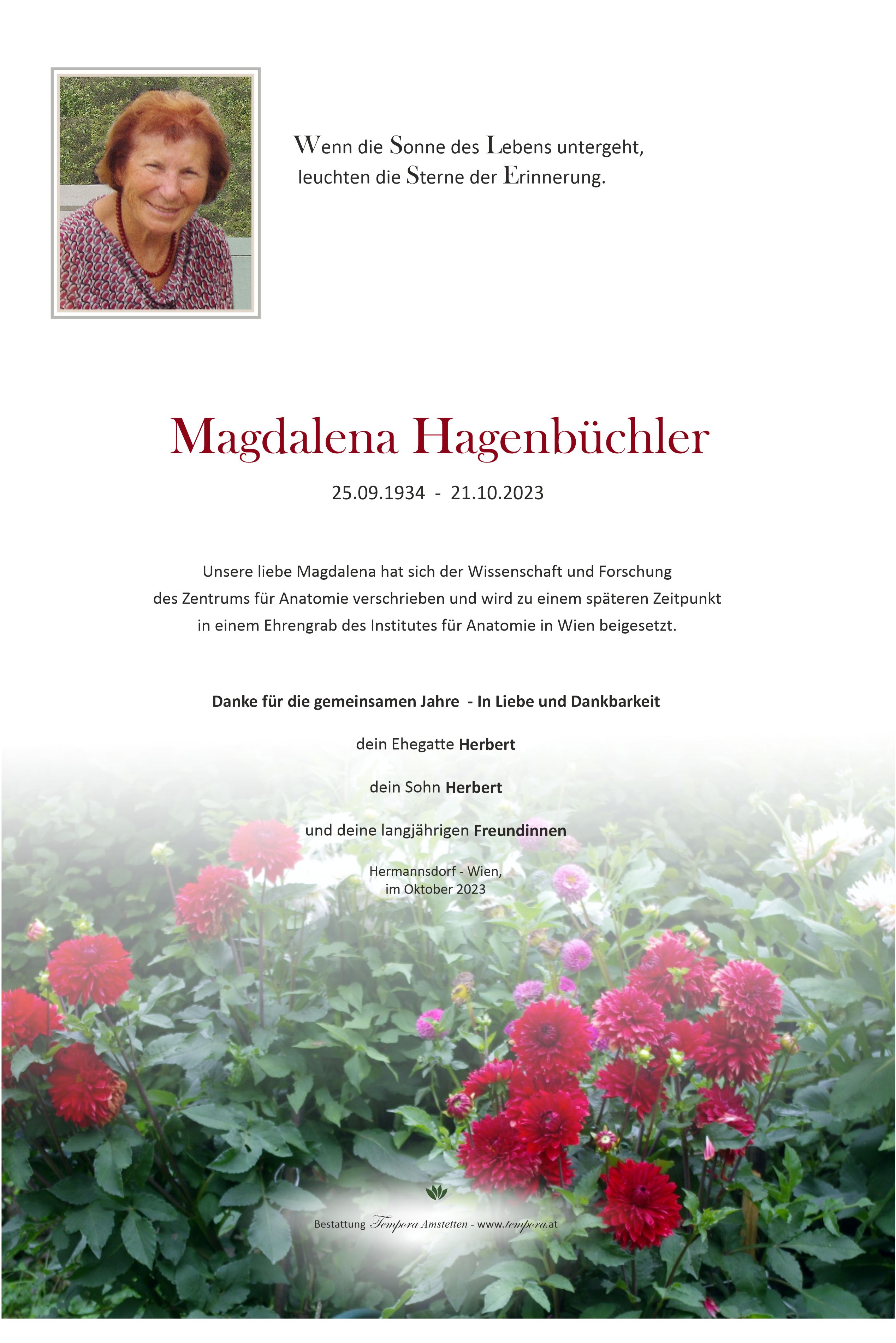 Parte Magdalena Hagenbüchler