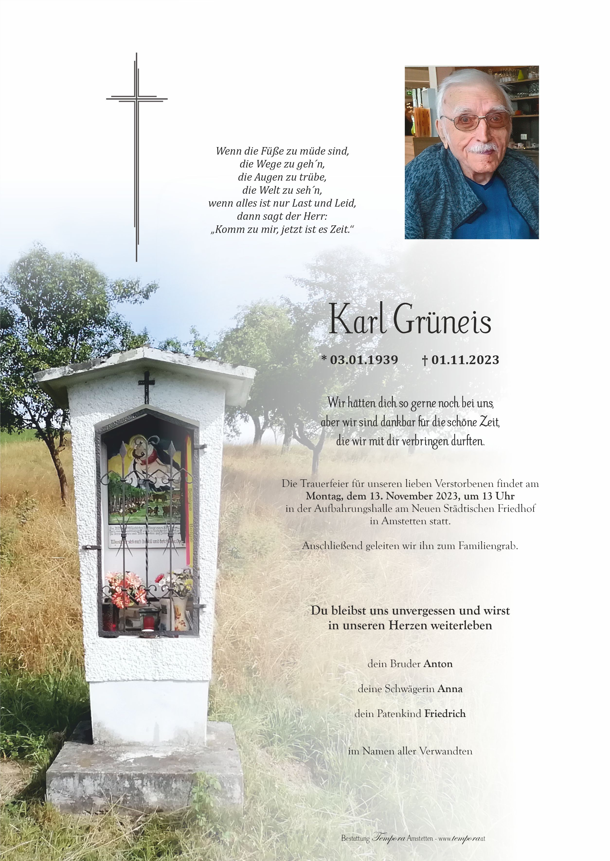Parte Karl Grüneis